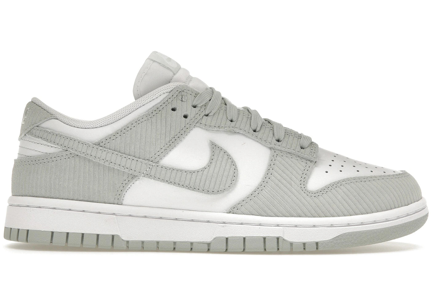 Nike Dunk Low Light Silver Corduroy (Women's) (YC)