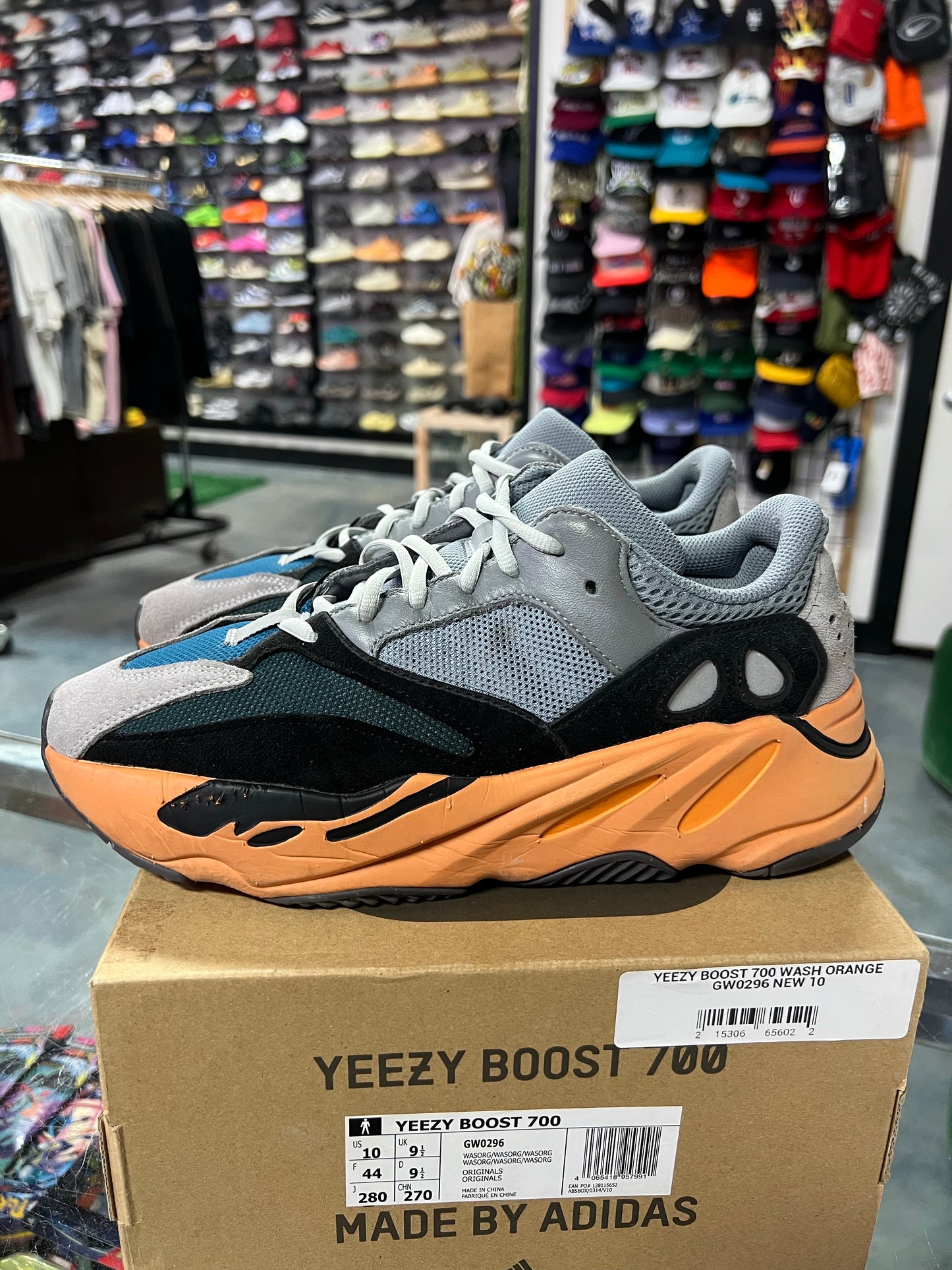 adidas Yeezy Boost 700 Wash Orange
