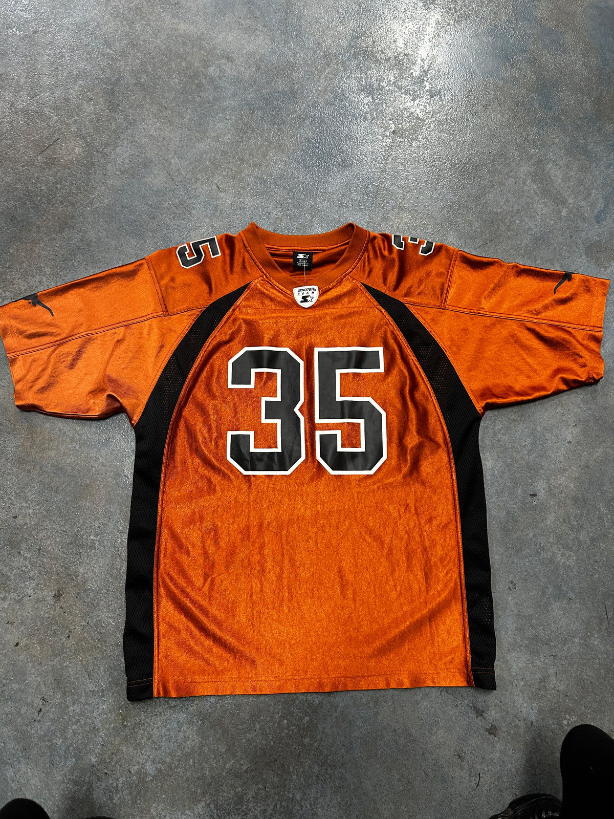 VIntage Starter Longhorns Jersey #35