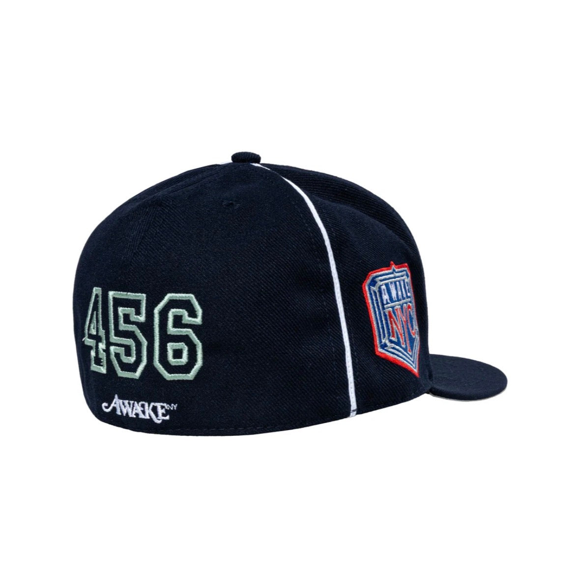 Awake NY Headcrack Champs Fitted Navy Hat (IC)