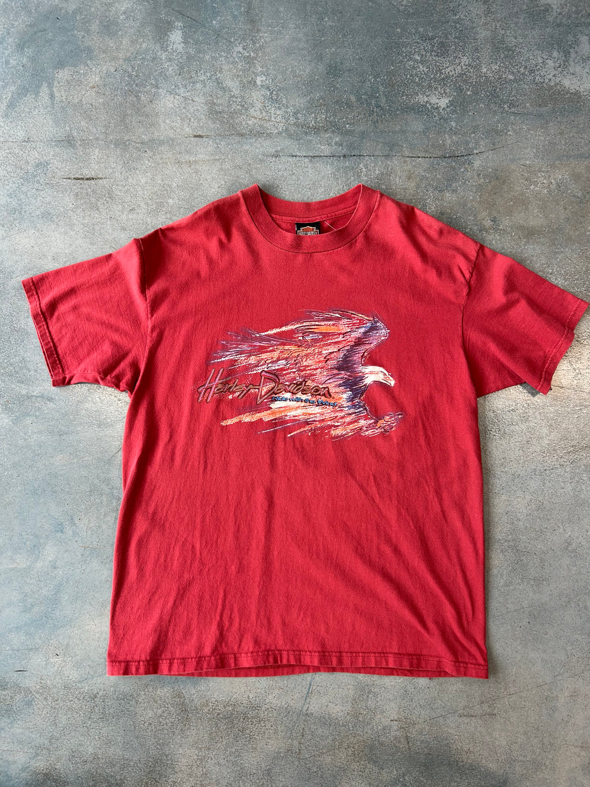 Harley Davidson Ride with the Wind eagle Tee OTF