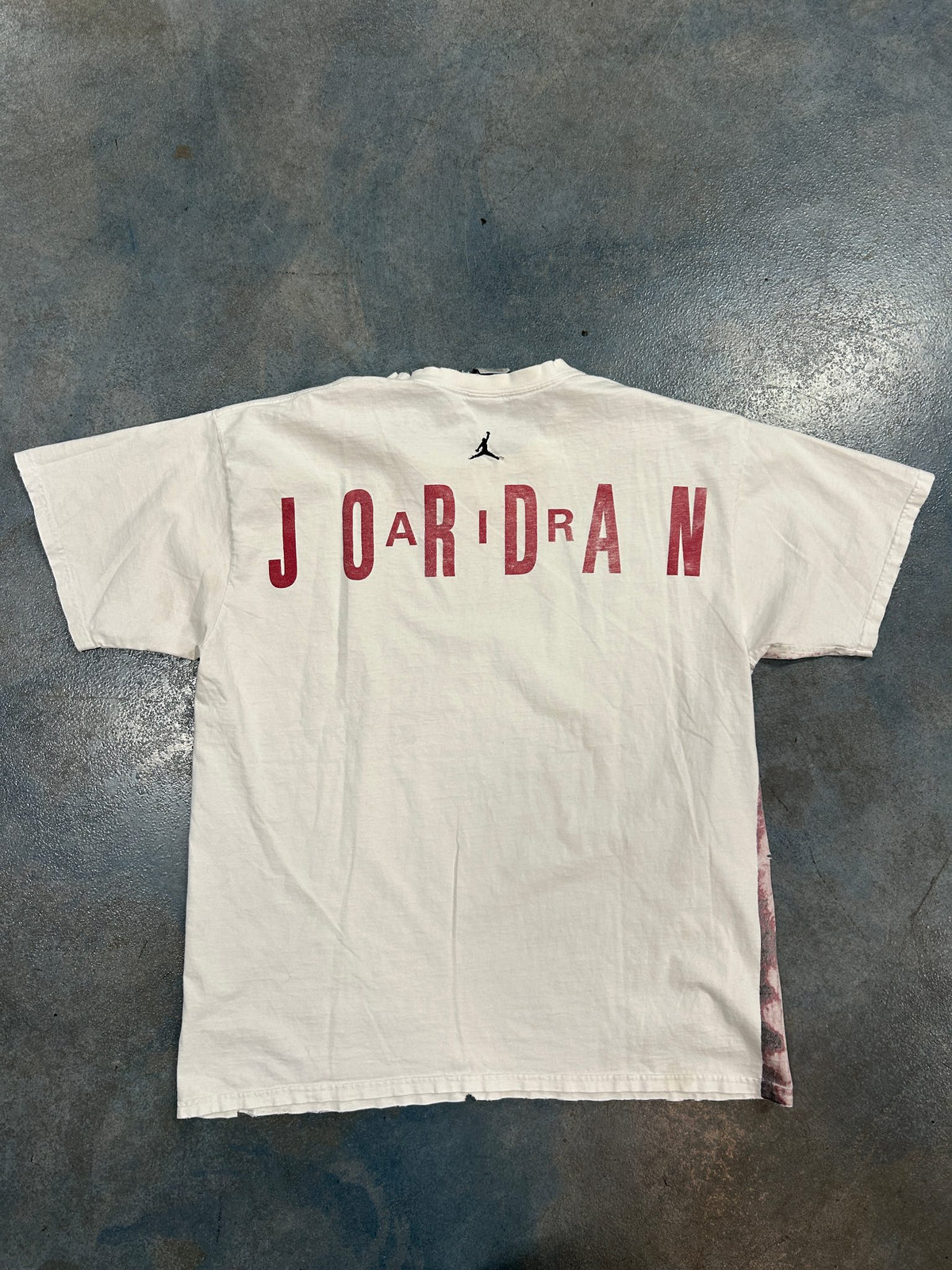 Vintage Micheal Jordan Big Print White Tee