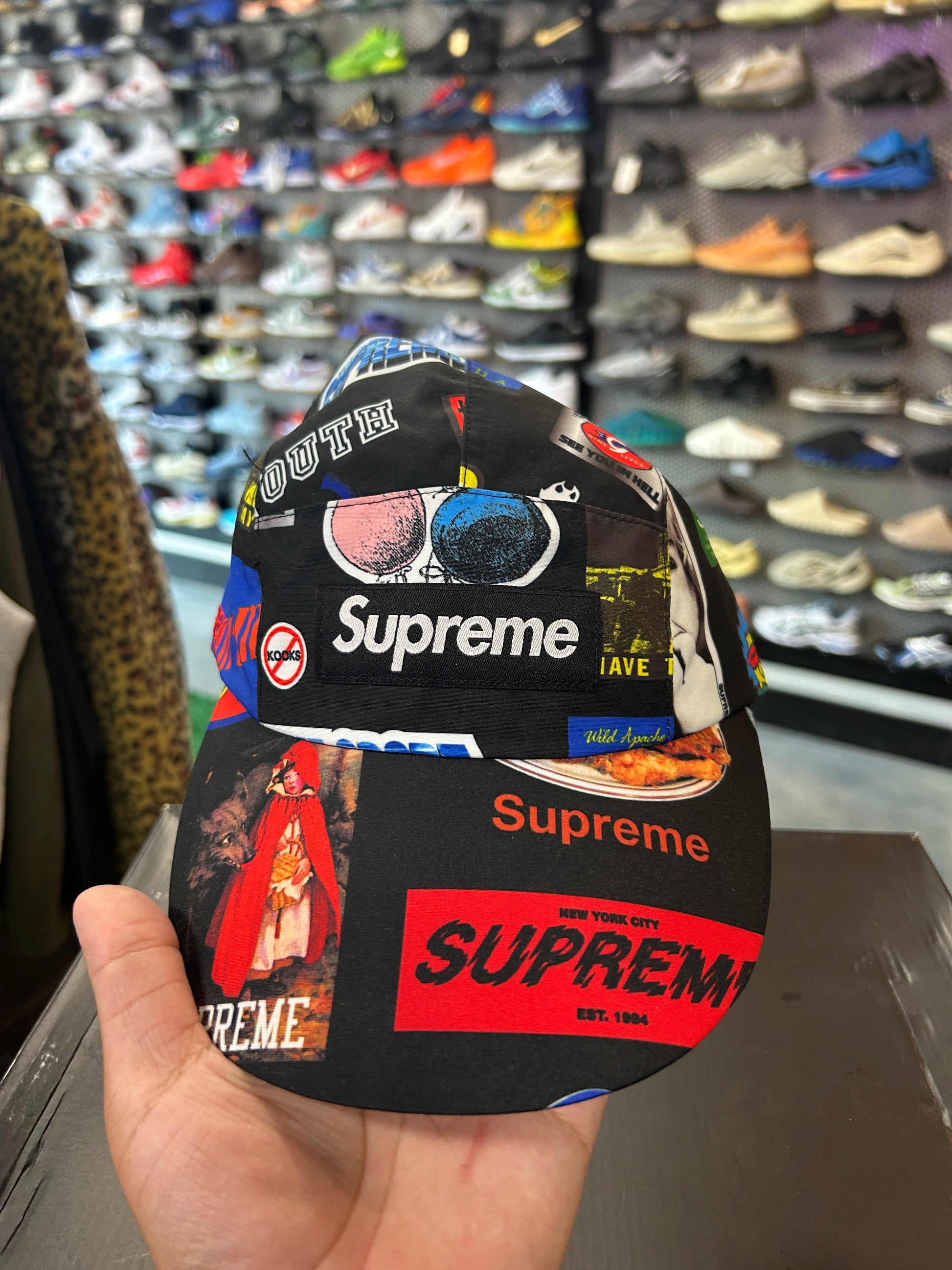 Supreme Gore-Tex Long Bill Camp Cap