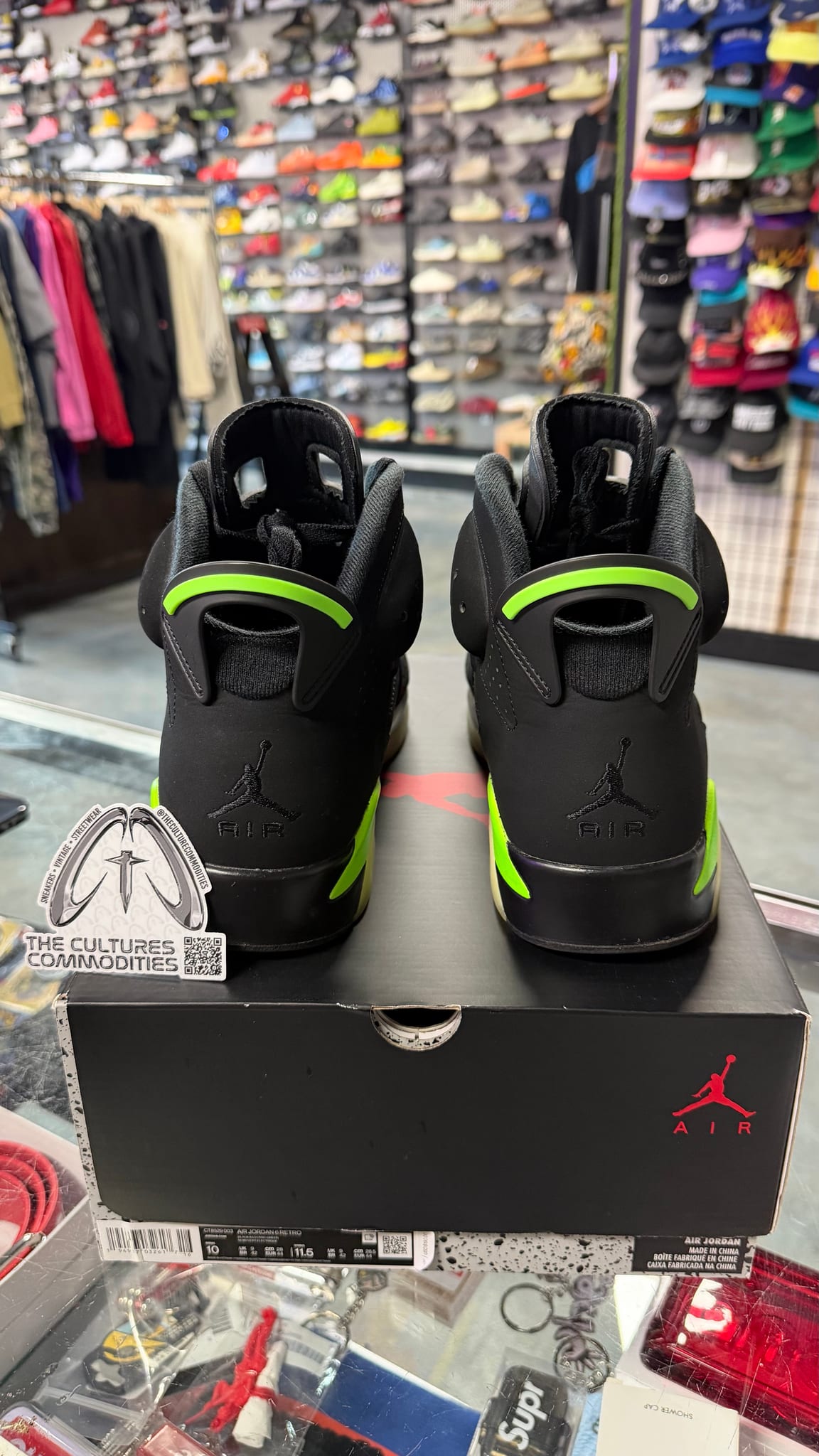 Jordan 6 Retro Electric Green