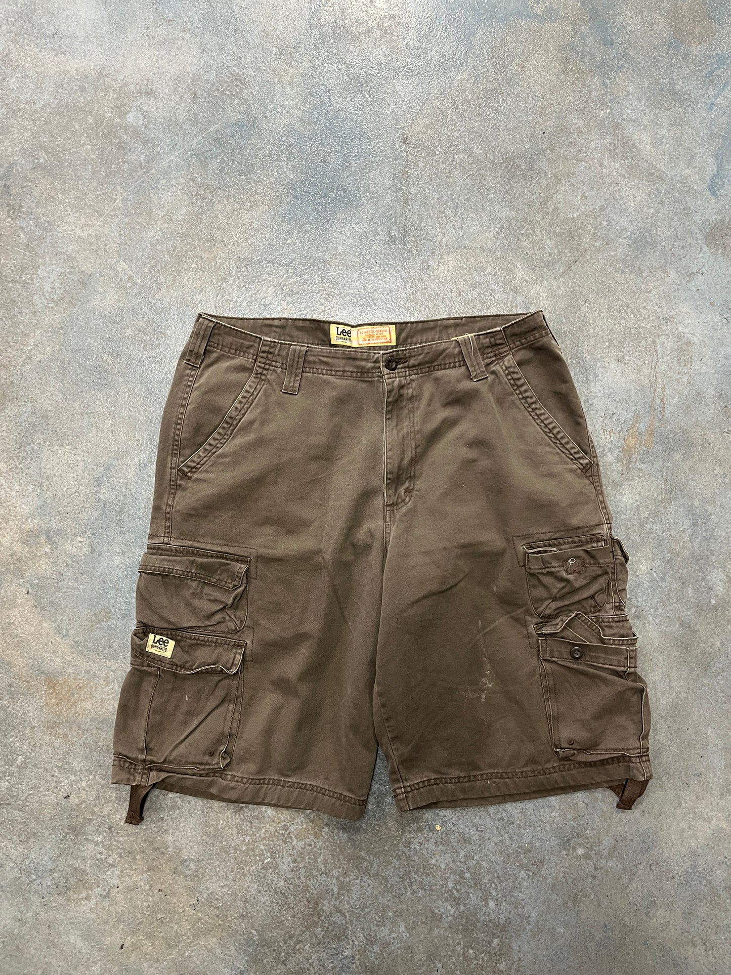 Lee Brown Cargo Shorts (RS)