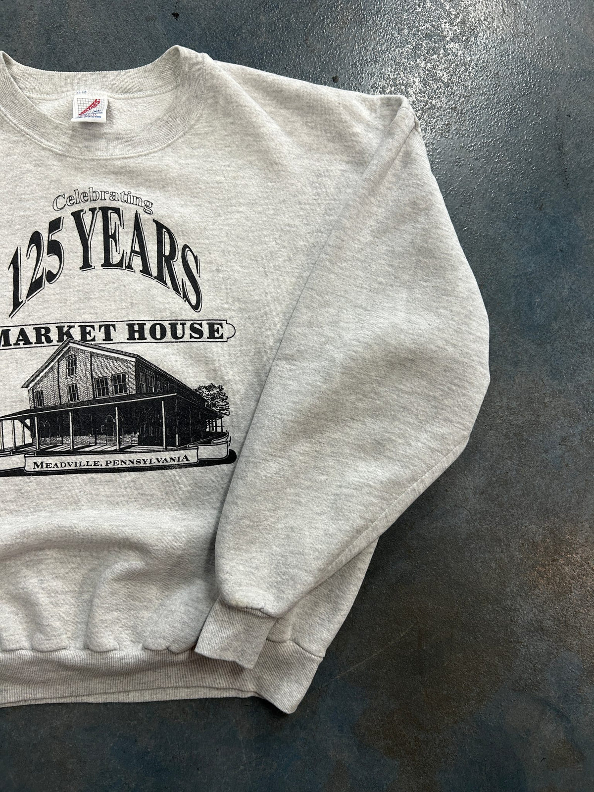 Vintage Celebrating 125 Years Market House Crewneck