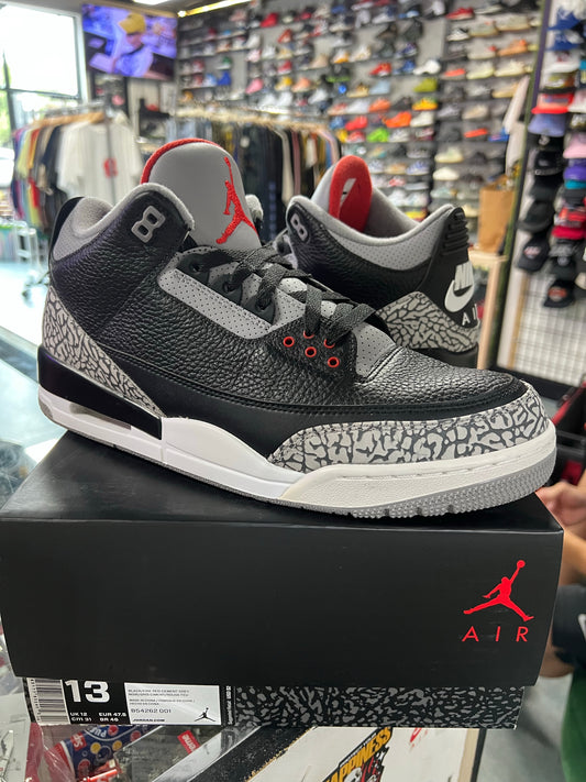 Jordan 3 Retro Black Cement (2018)