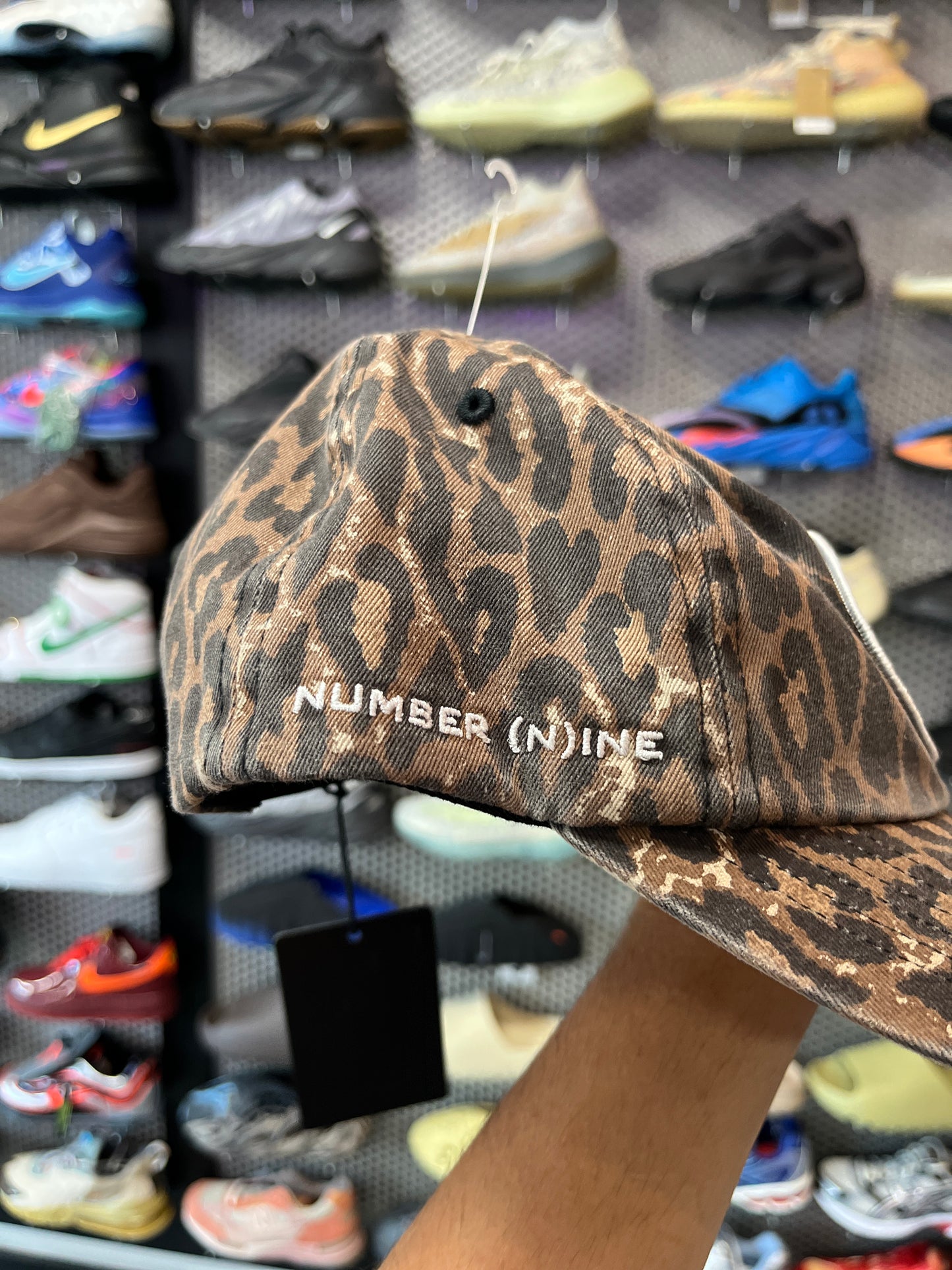 Supreme Numberine 6-Panel Leopard OTF