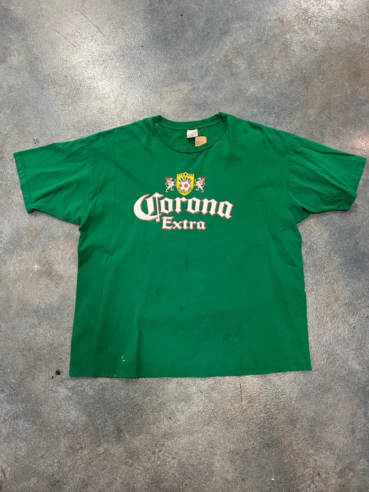 Vintage Corona Extra Green Futbol international OTF