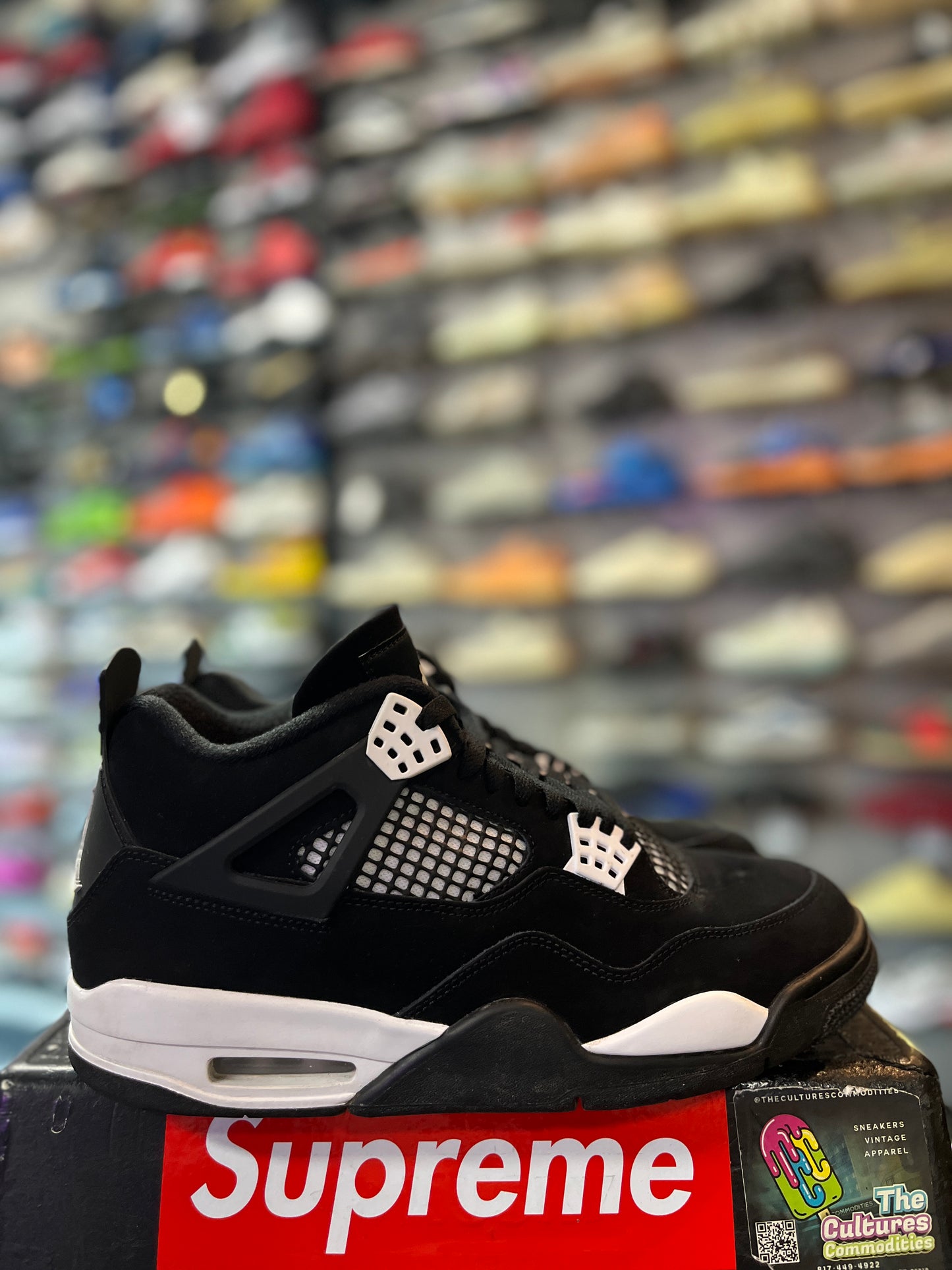 Jordan 4 Retro White Thunder (AC)