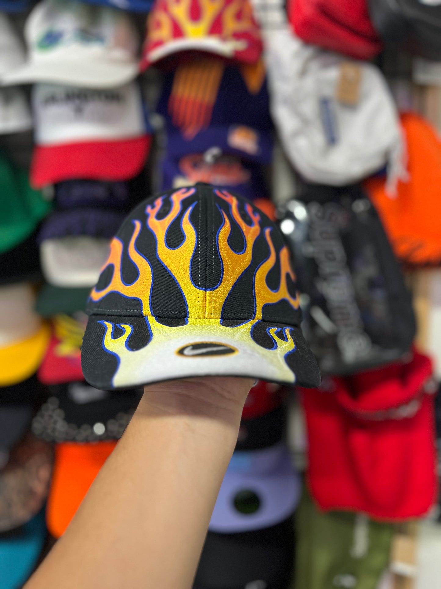Nike Structured OG Flame Club Cap Black OTF