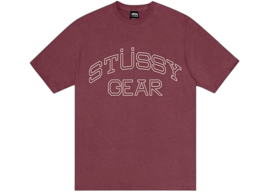 Stussy Stussy Gear Tee Oxblood
