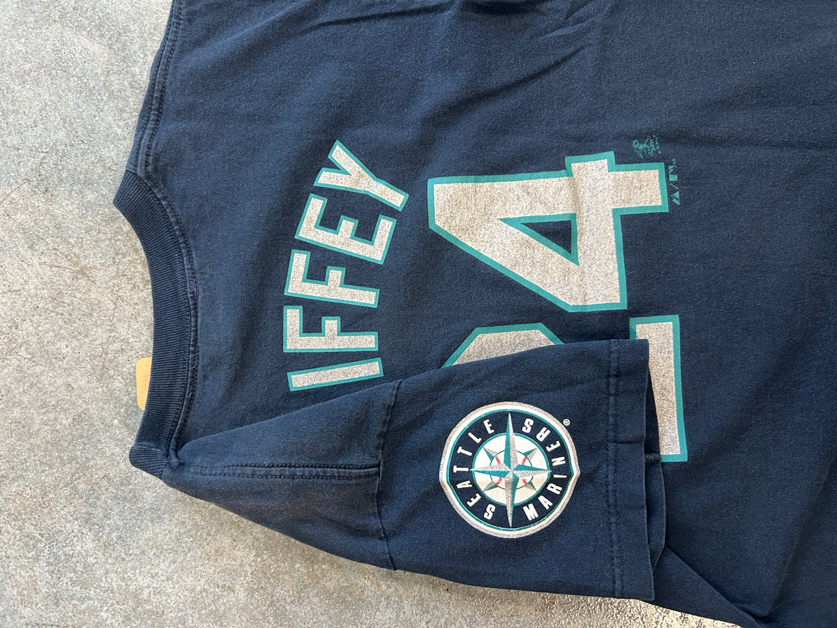 Vintage Seattle Mariners Griffey 24 Navy Tee