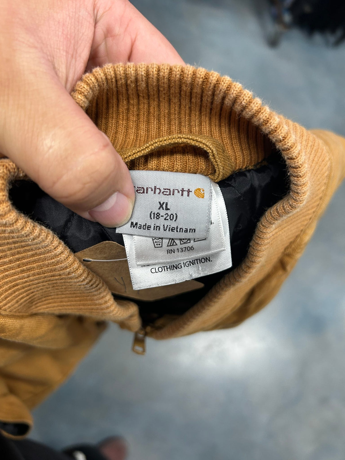 Vintage Carhartt Khaki Vest