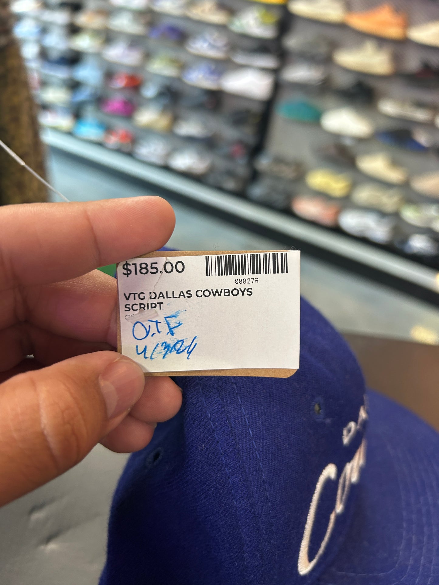 VTG DALLAS COWBOYS SCRIPT OTF
