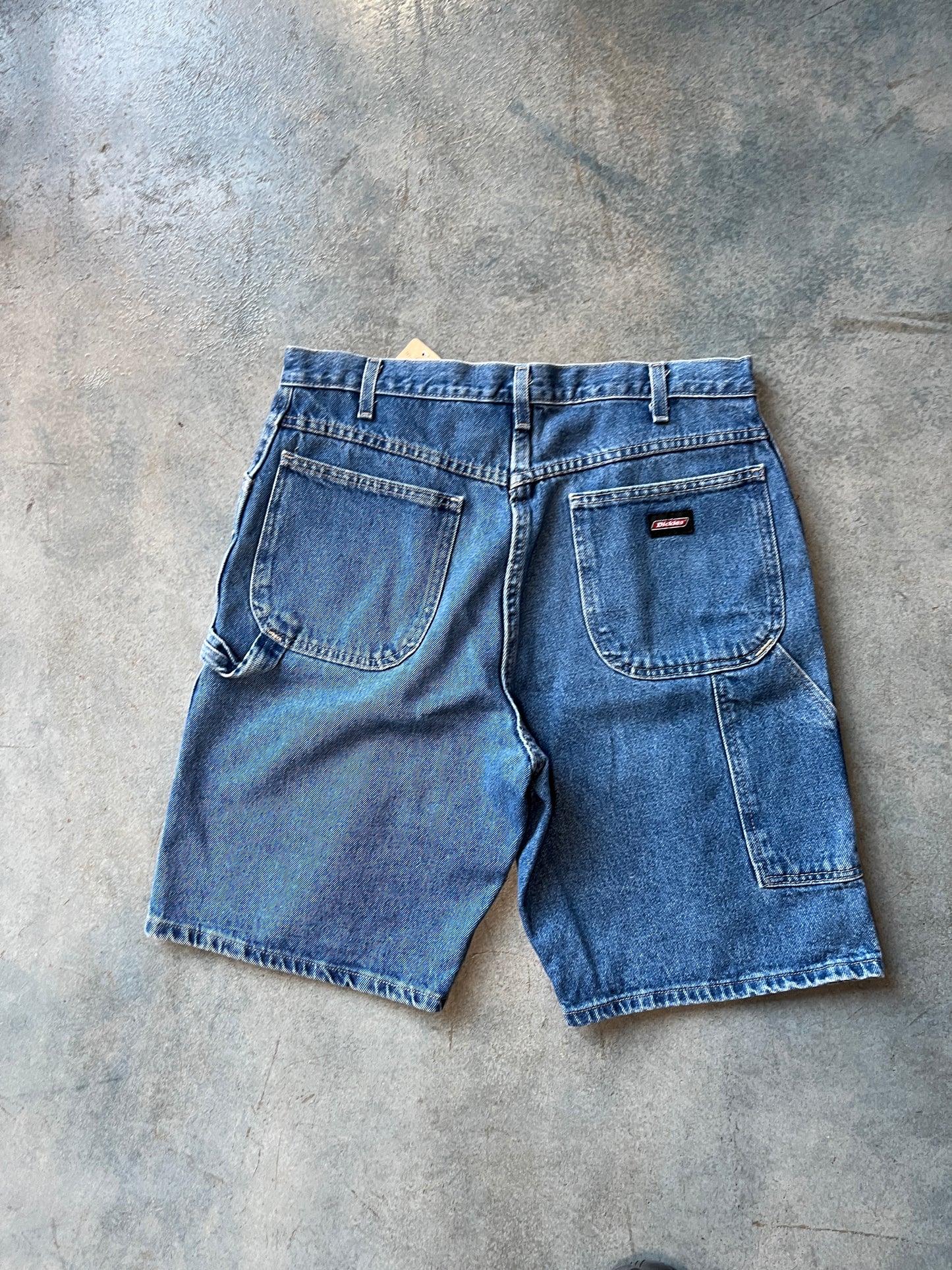 Dickies Genuine Blue Farmers Jean Shorts (YC) OTF