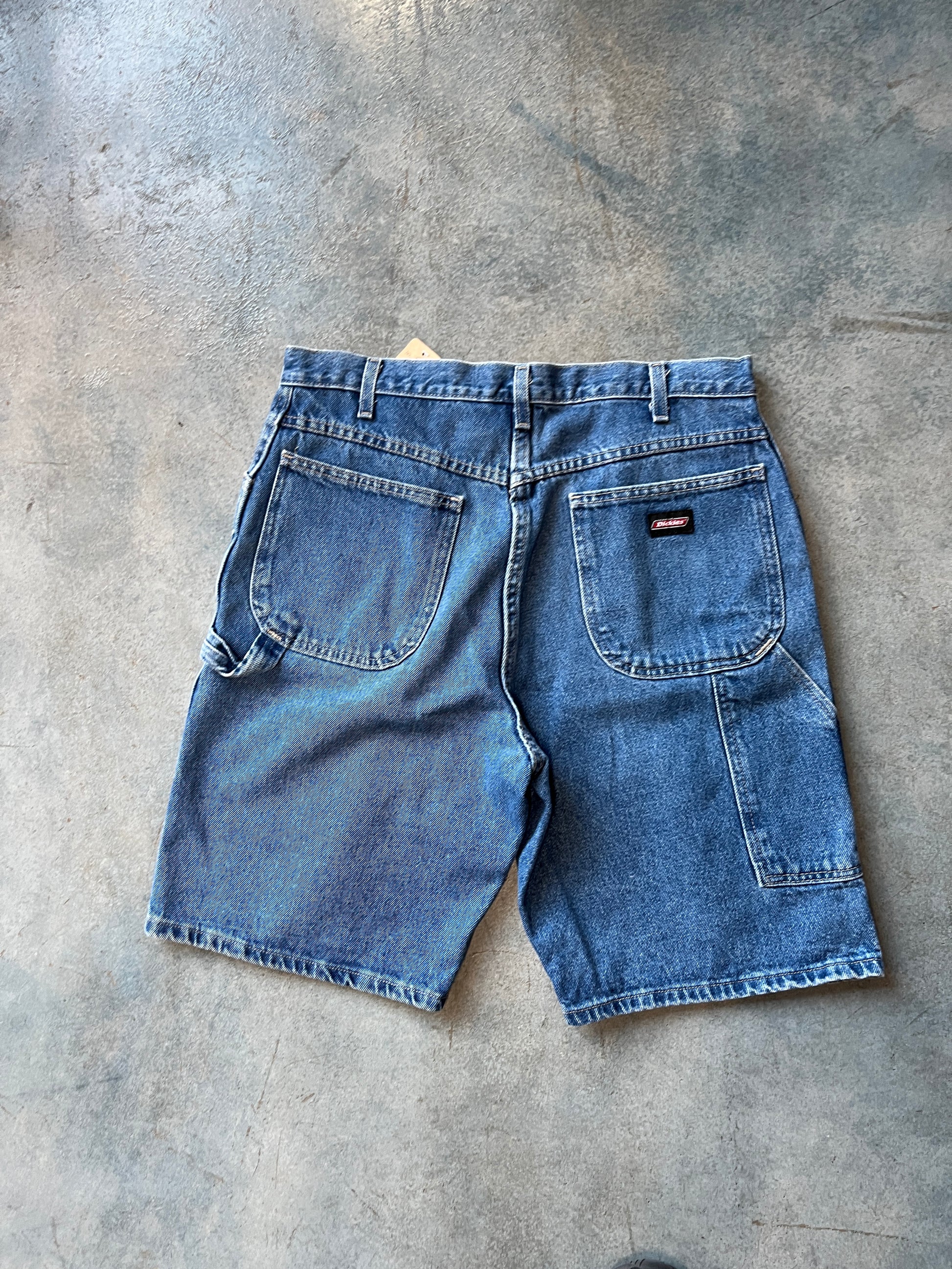 Dickies Genuine Blue Farmers Jean Shorts (YC) OTF