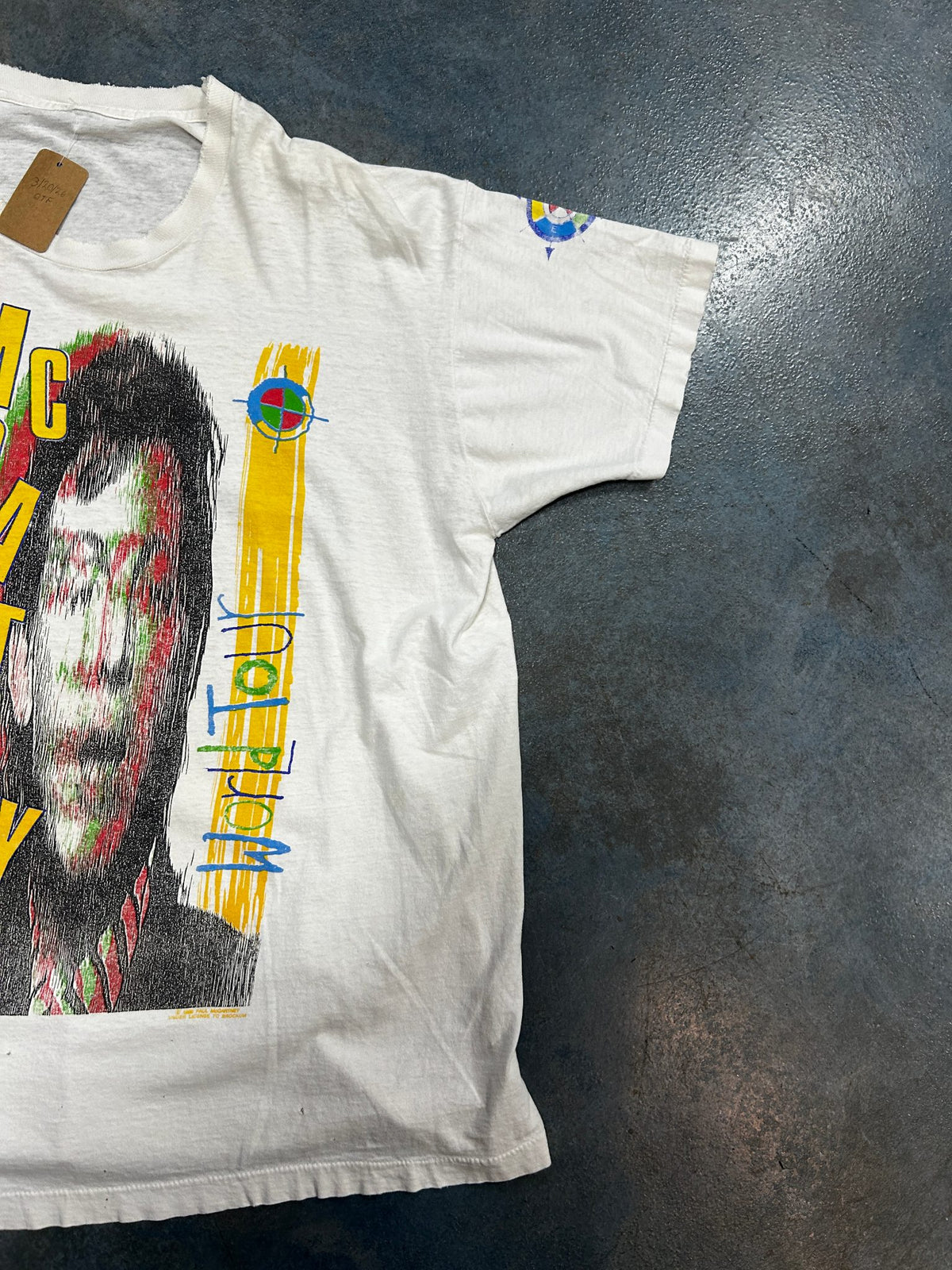 Vintage Paul McCartney 1989/90 Mac is Back Tour White Tee