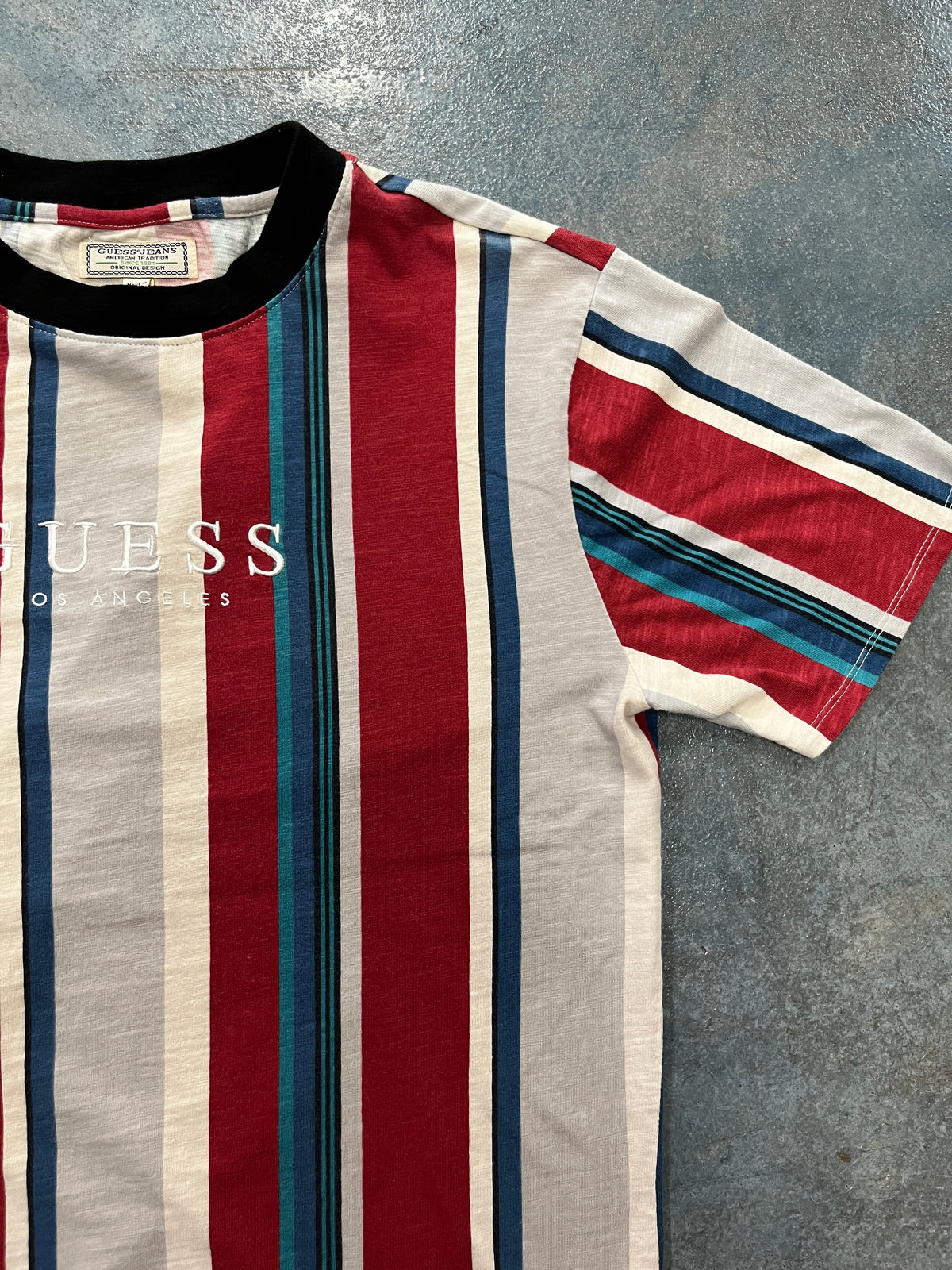 VTG 90's GUESS Jean Shirt Multi Color