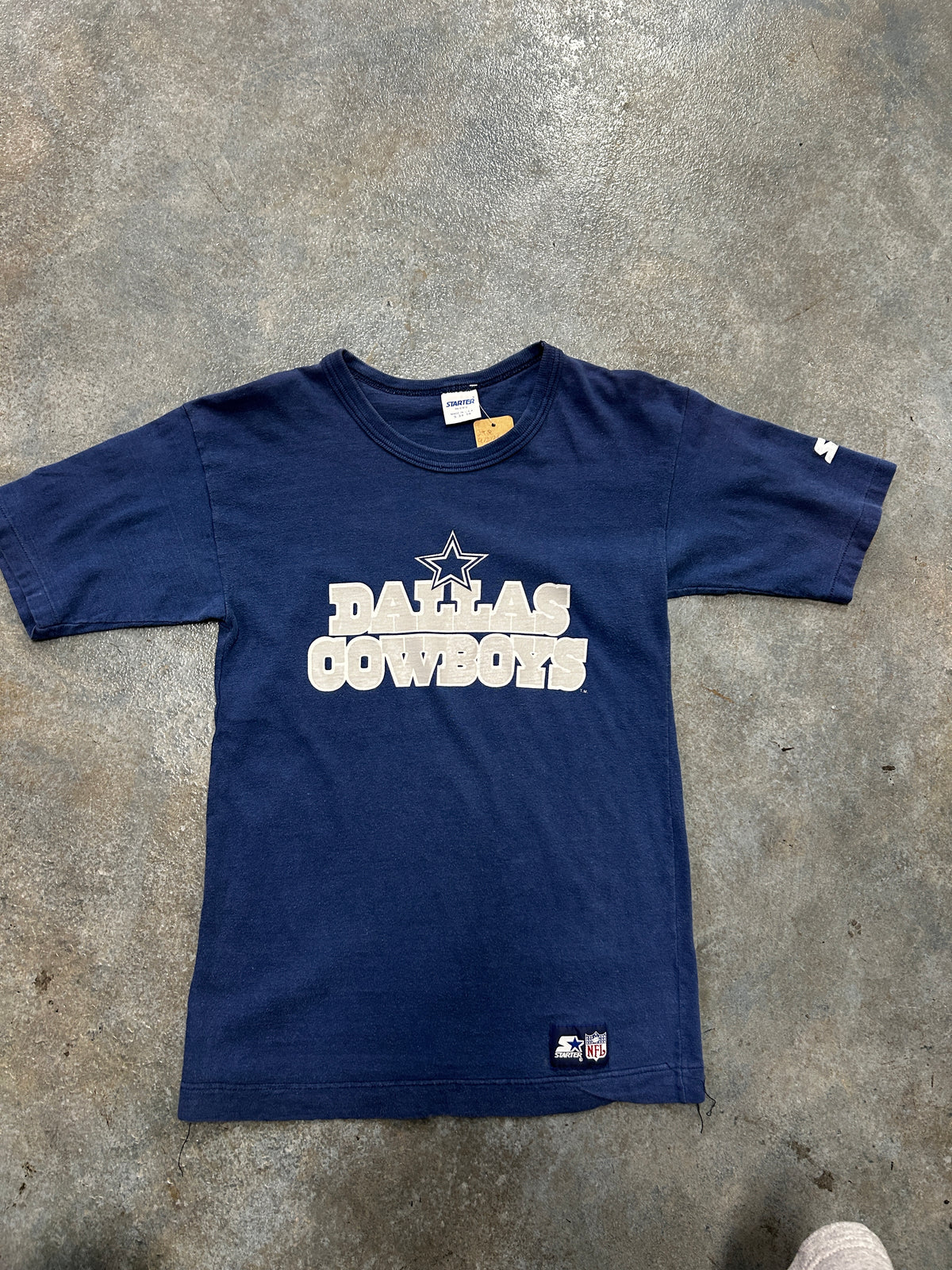 Vintage Dallas Cowboys Starter Navy Tee