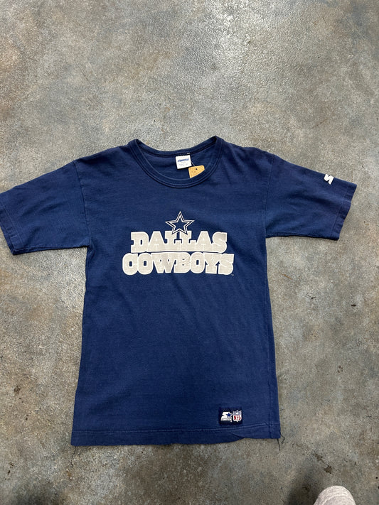 Vintage Dallas Cowboys Starter Navy Tee