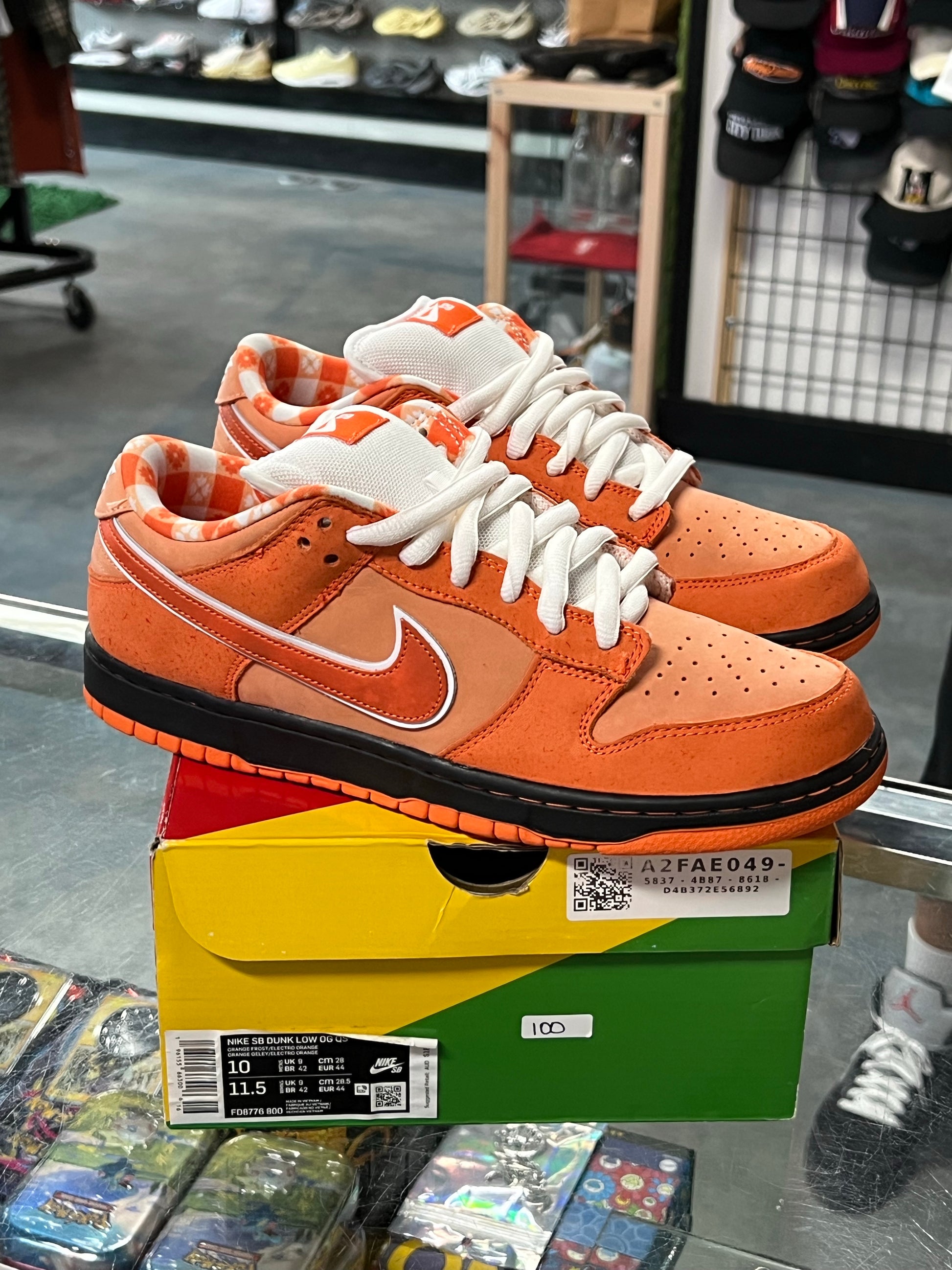 Nike SB Dunk Low Concepts Orange Lobster