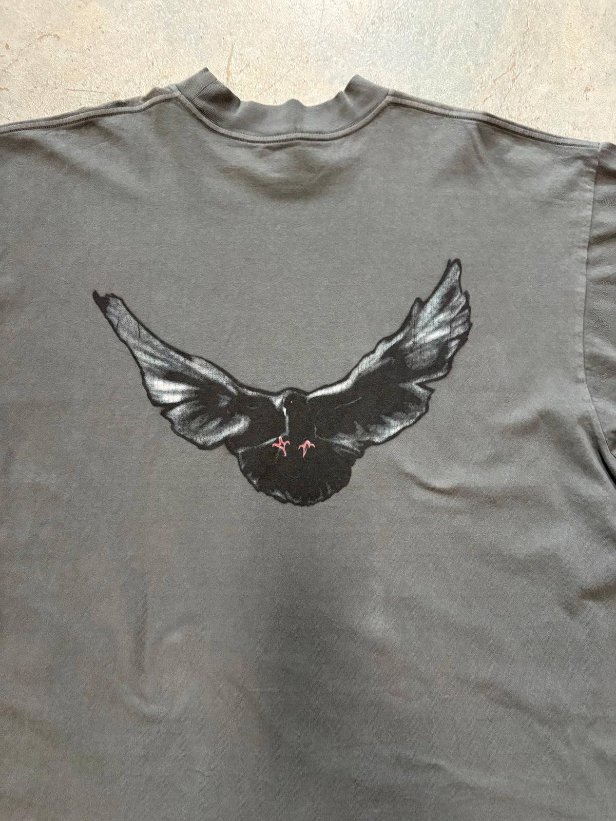 GAP Washed Black Dove Long Sleeve Granite