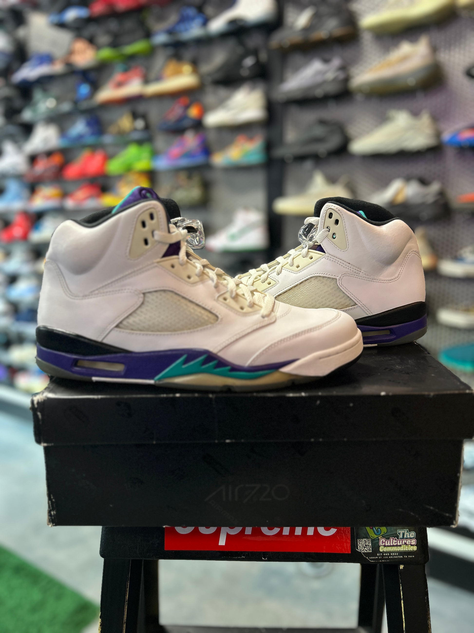 Jordan 5 Retro Grape (2013) Preowned