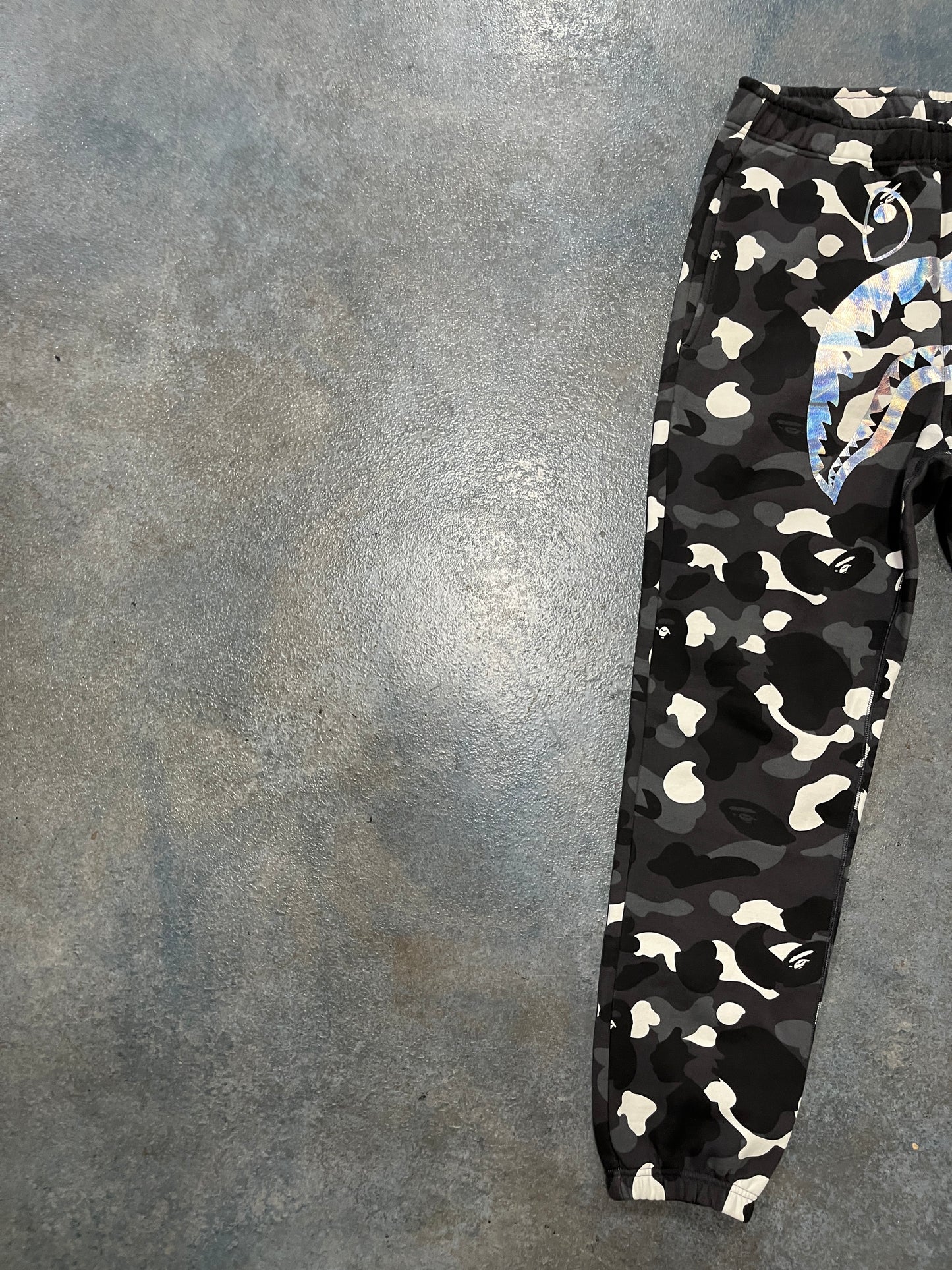 BAPE City Camo Shark Sweat Pants “Black” (TA) B22