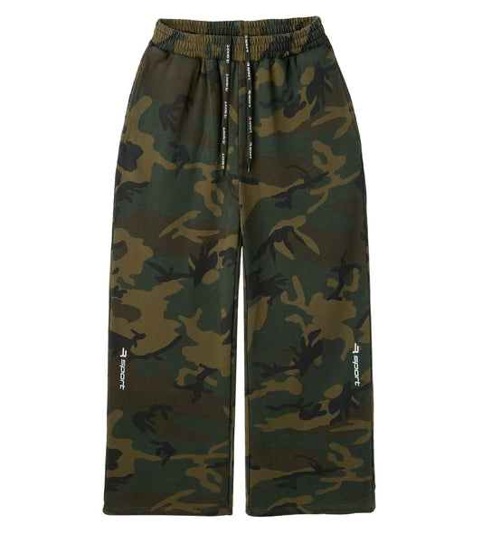 GV Gallery Camo Raspberry Sport Sweat Pants