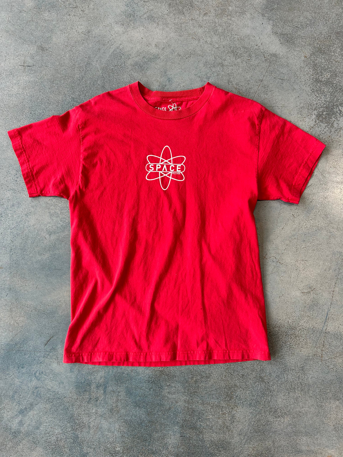 Space Village Red Tee