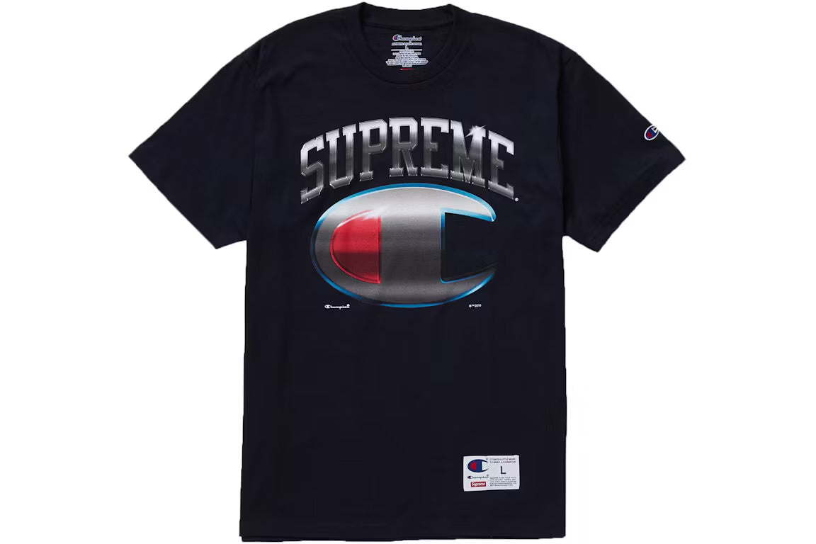 Supreme Champion Chrome S/S Top Black