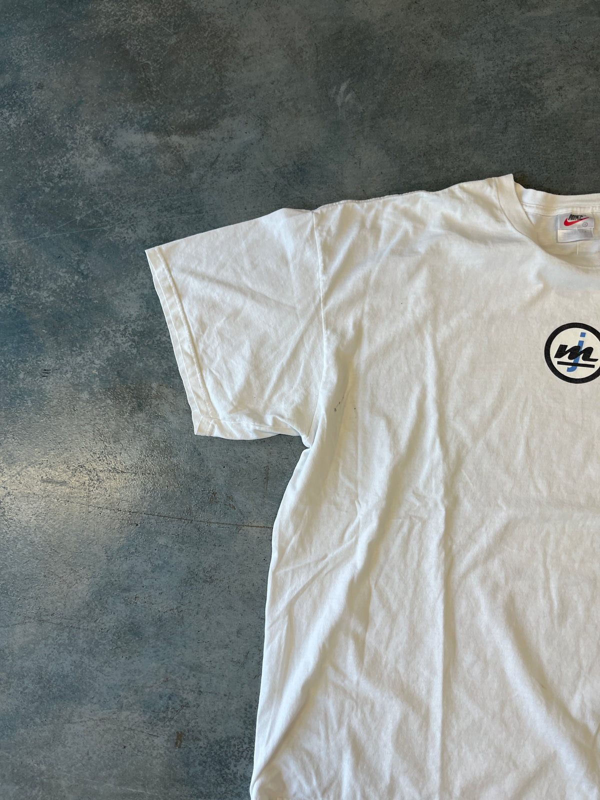 Nike MJ Nike White Tee (YC) B38