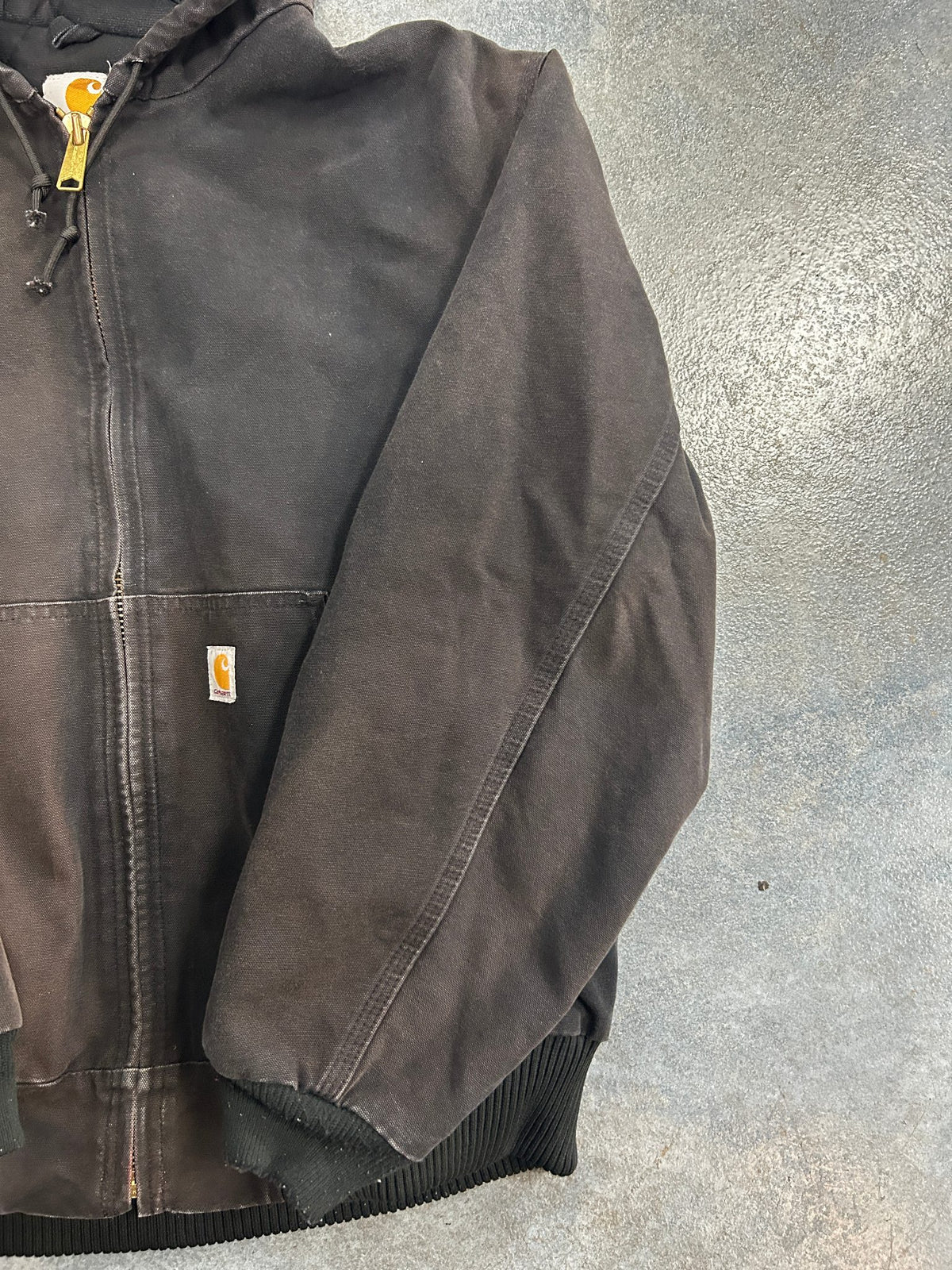 Vintage Made in the USA Carhartt Black Jacket