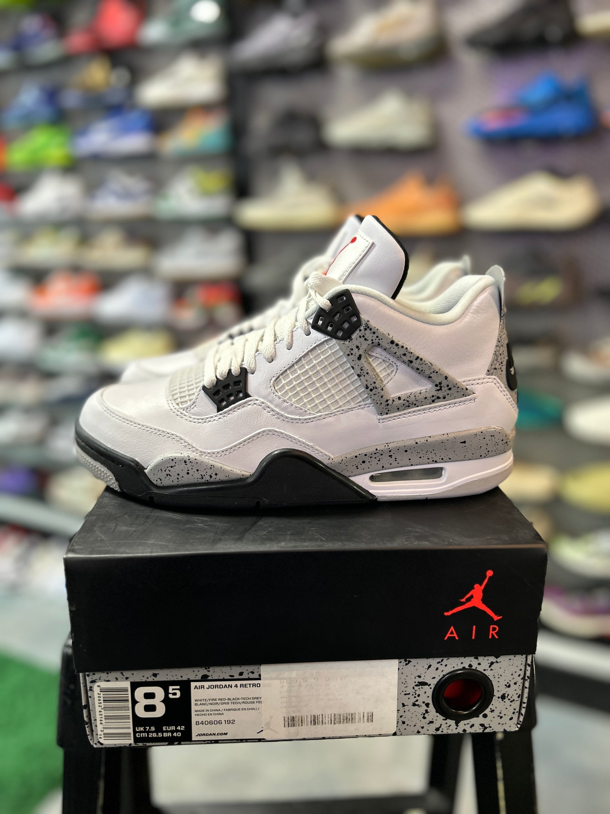 Jordan 4 Retro White Cement (2016) (RTC)