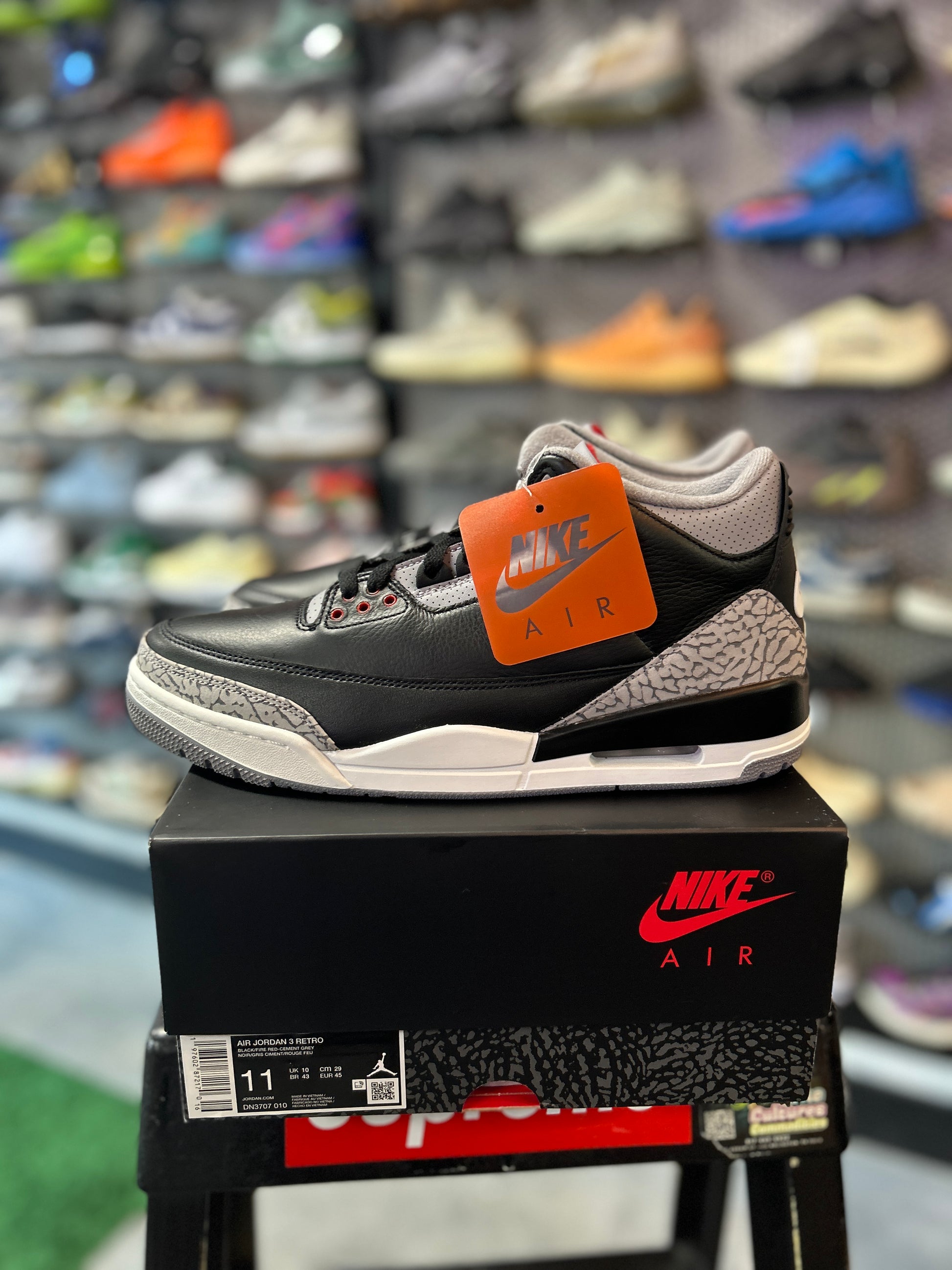 Jordan 3 Retro OG Black Cement (2024) (RCC)