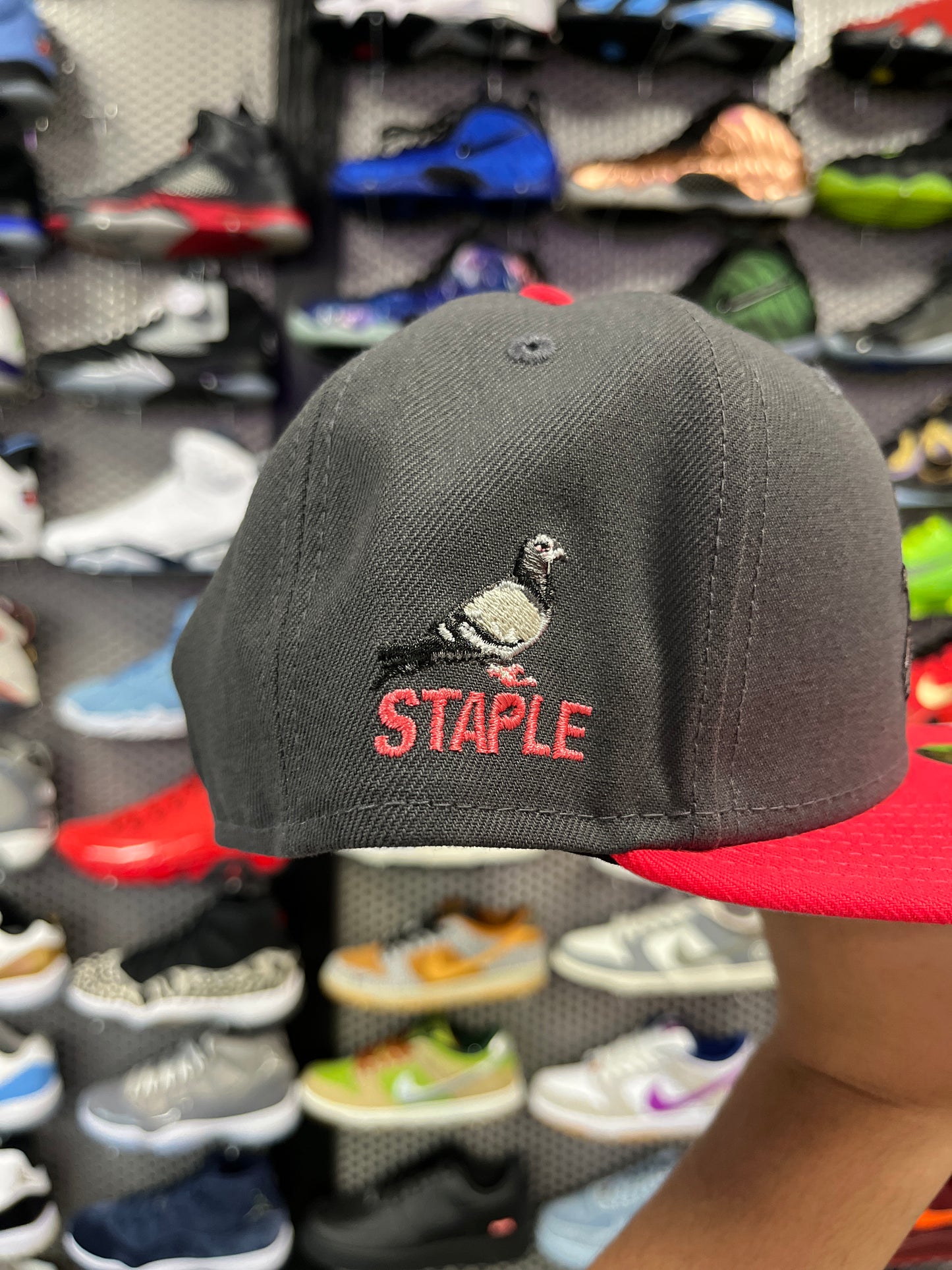 New Era Springfield Cardinals Graphite MiLB x Staple Collection 59FIFTY Fitted Hat (I)