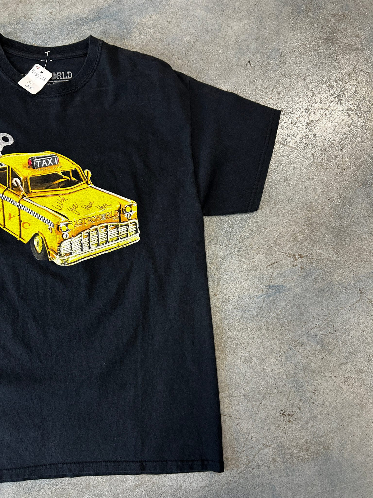 Travis Astroworld Taxi Black Tee