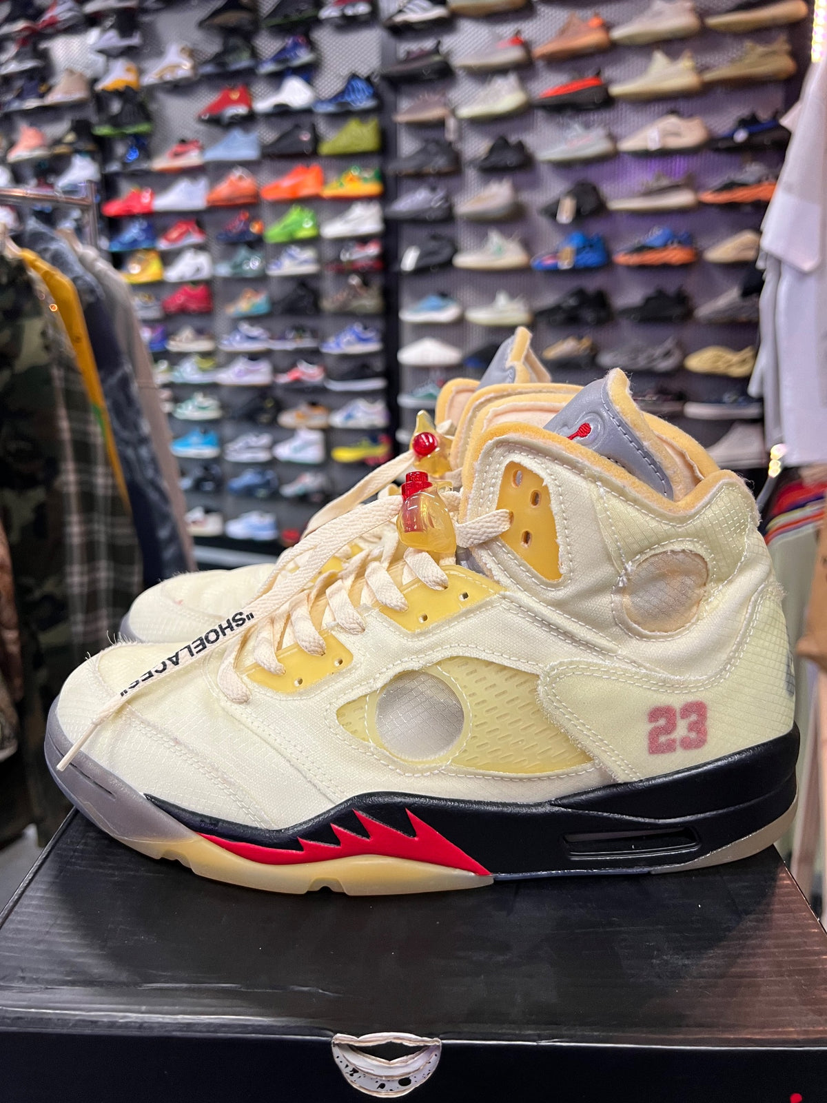 Jordan 5 Retro Off-White Sail
