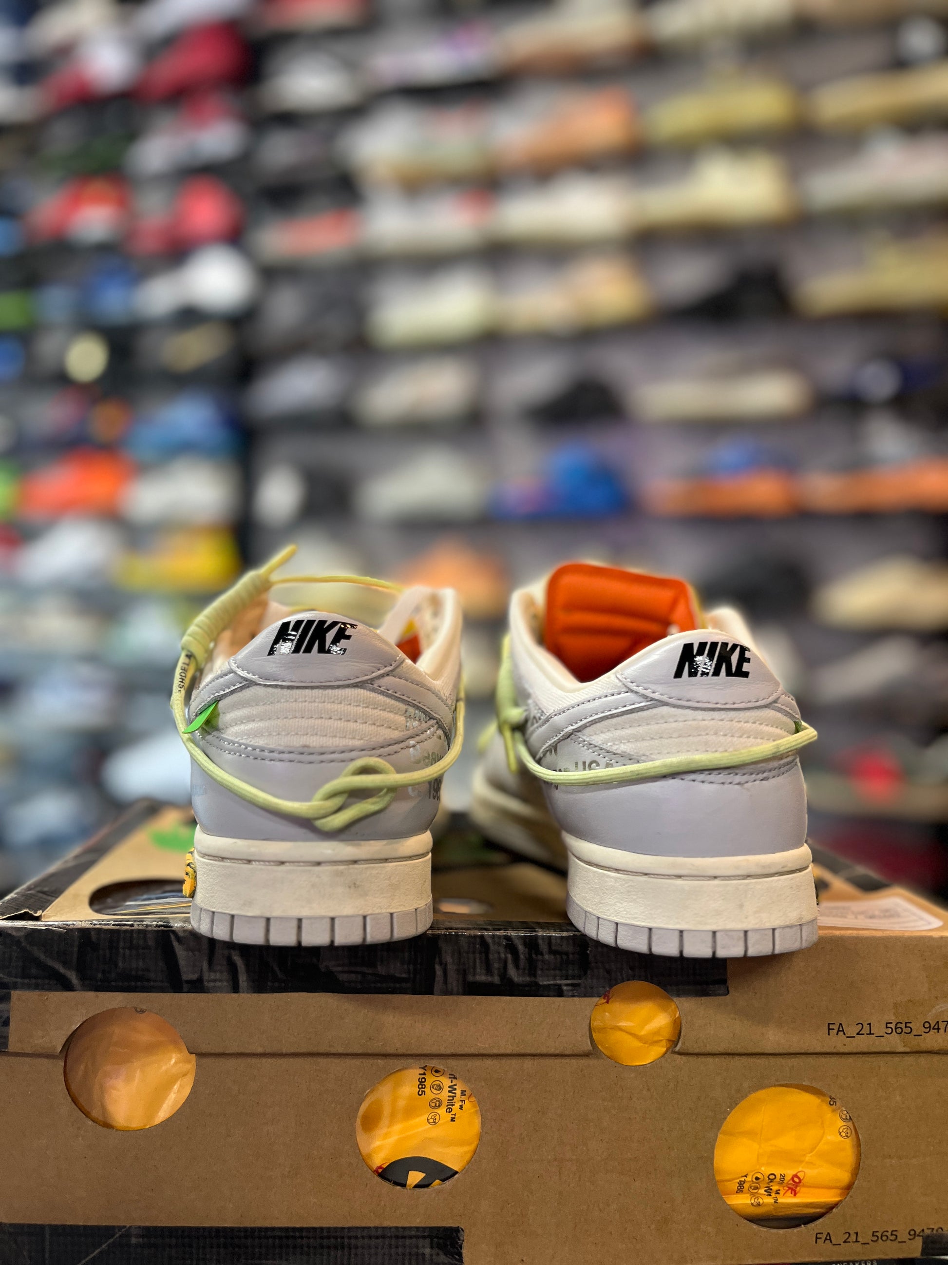 Nike Dunk Low Off-White Lot 43 (TC)