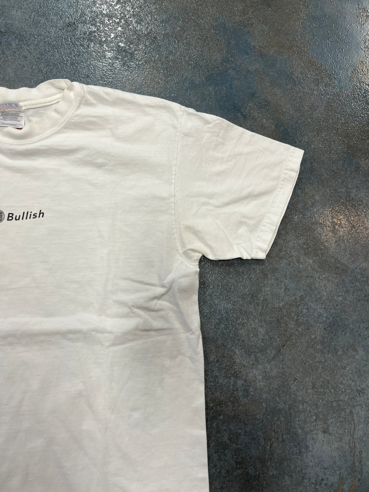 Be Bullish White Tee