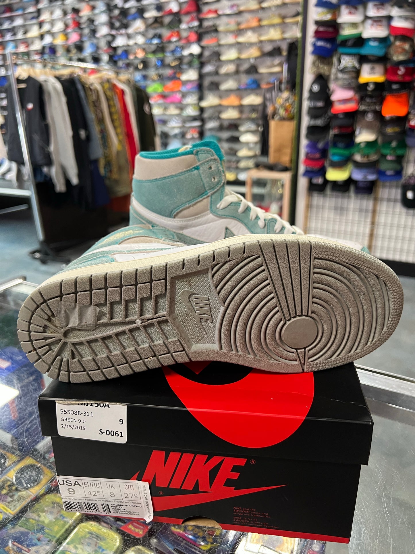 Jordan 1 Retro High Turbo Green