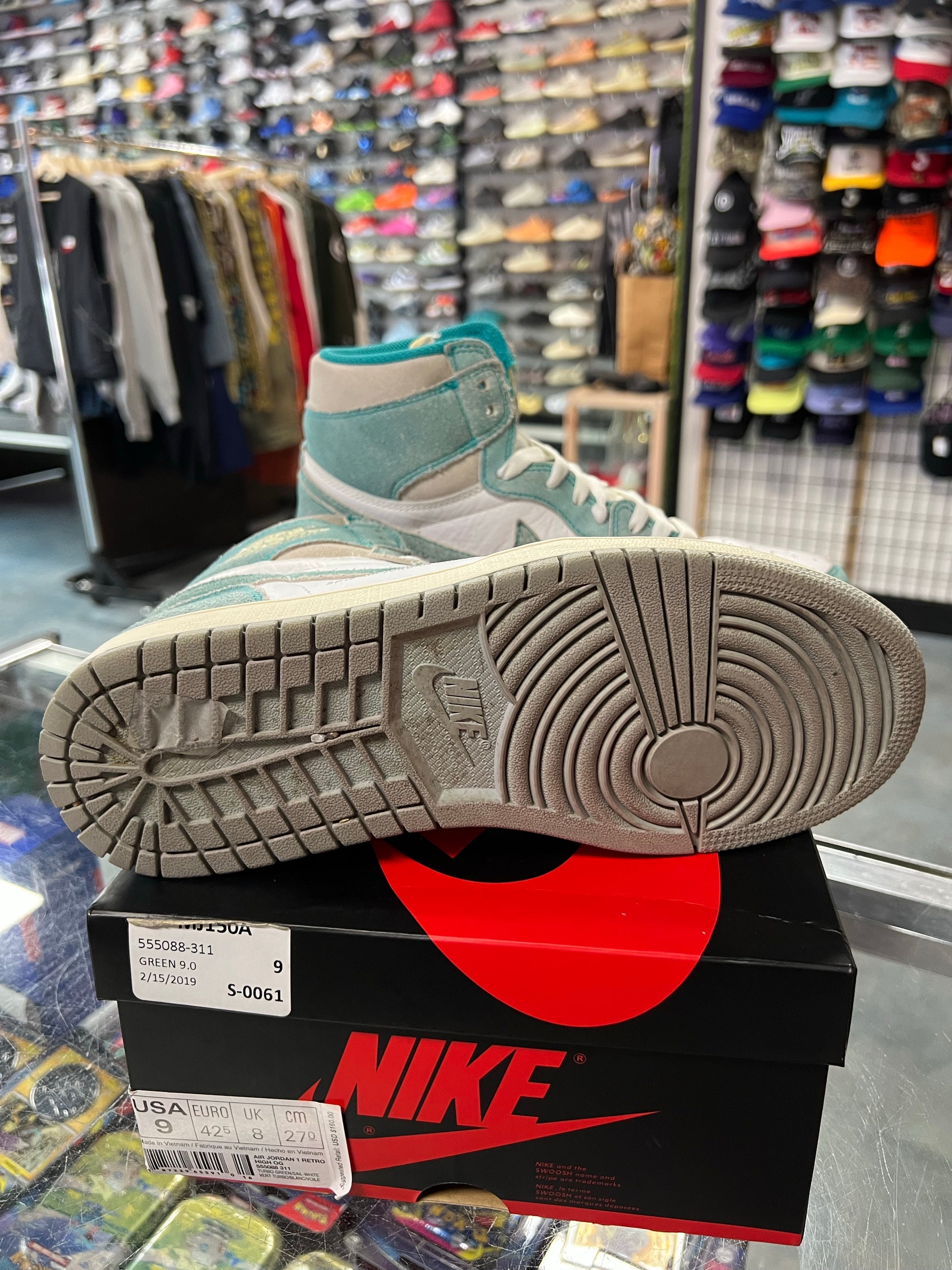 Jordan 1 Retro High Turbo Green