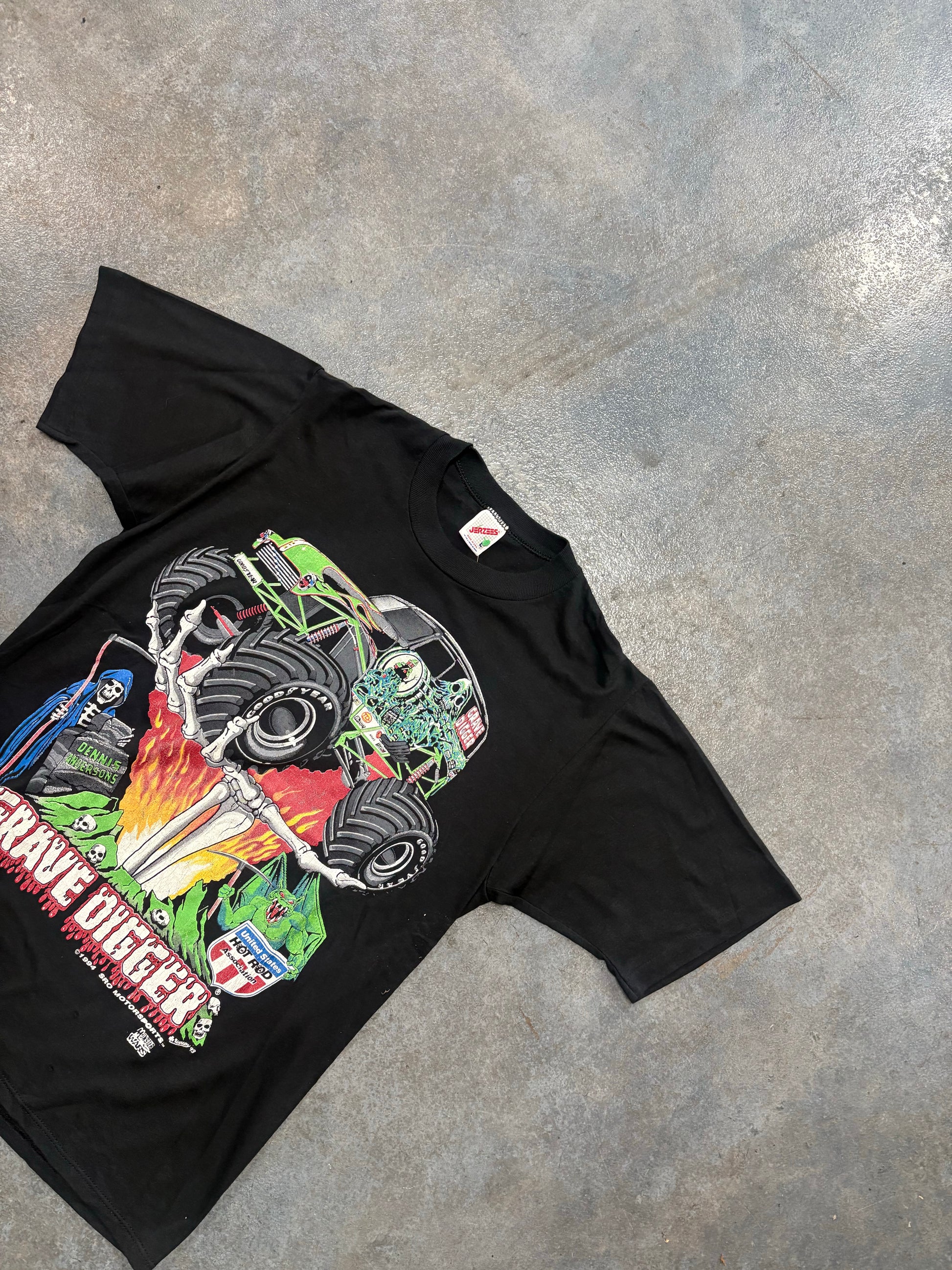 Black Grave Digger OTF