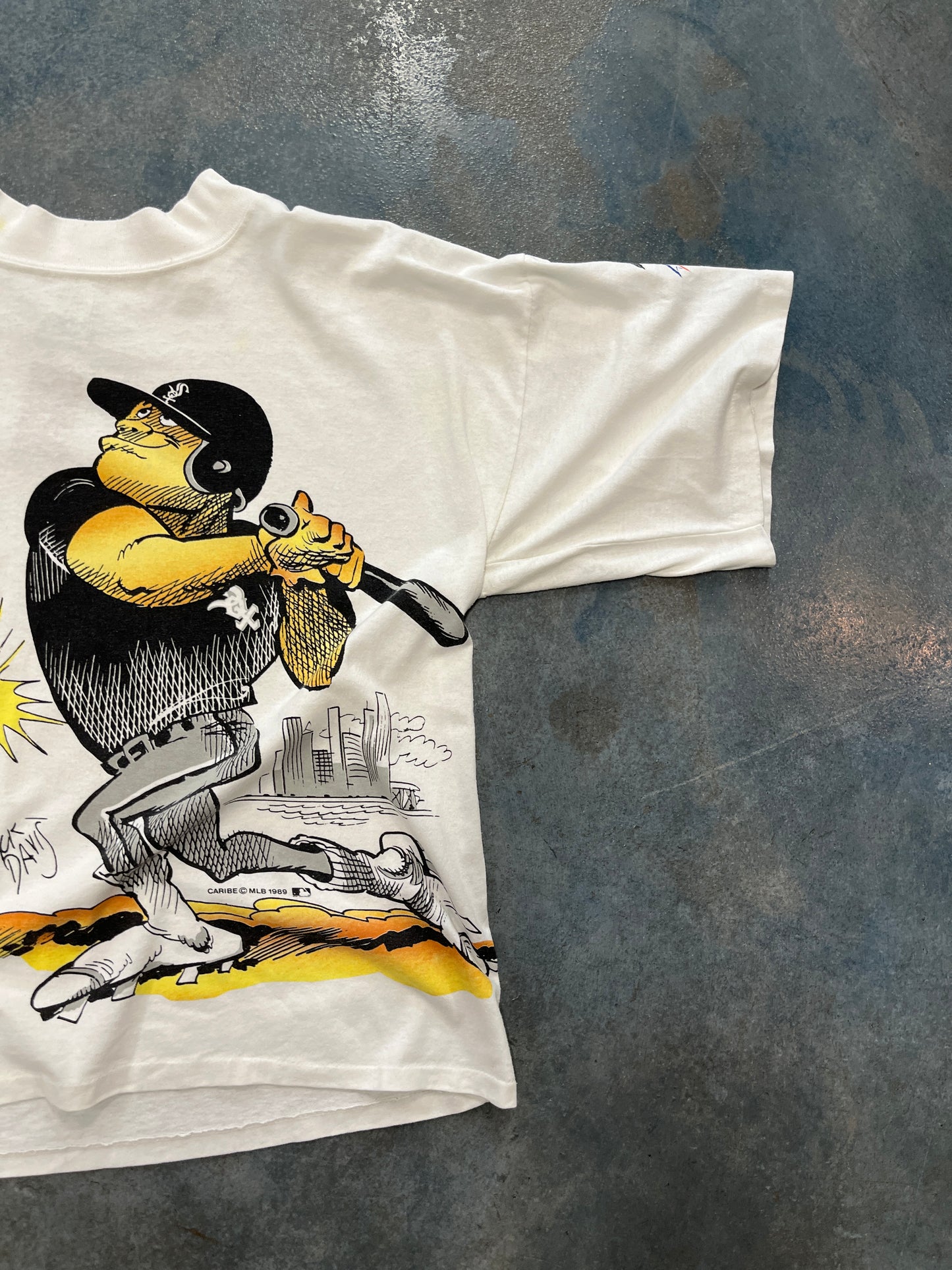 Vintage 90's White Sox Chicago White AOP OTF