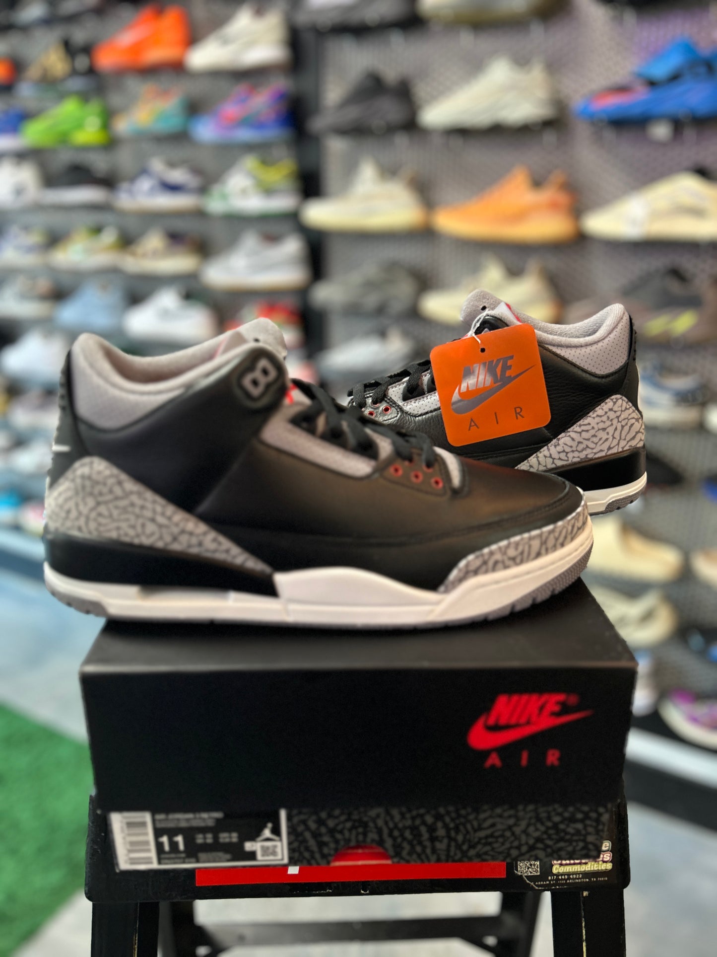 Jordan 3 Retro OG Black Cement (2024) (RCC)