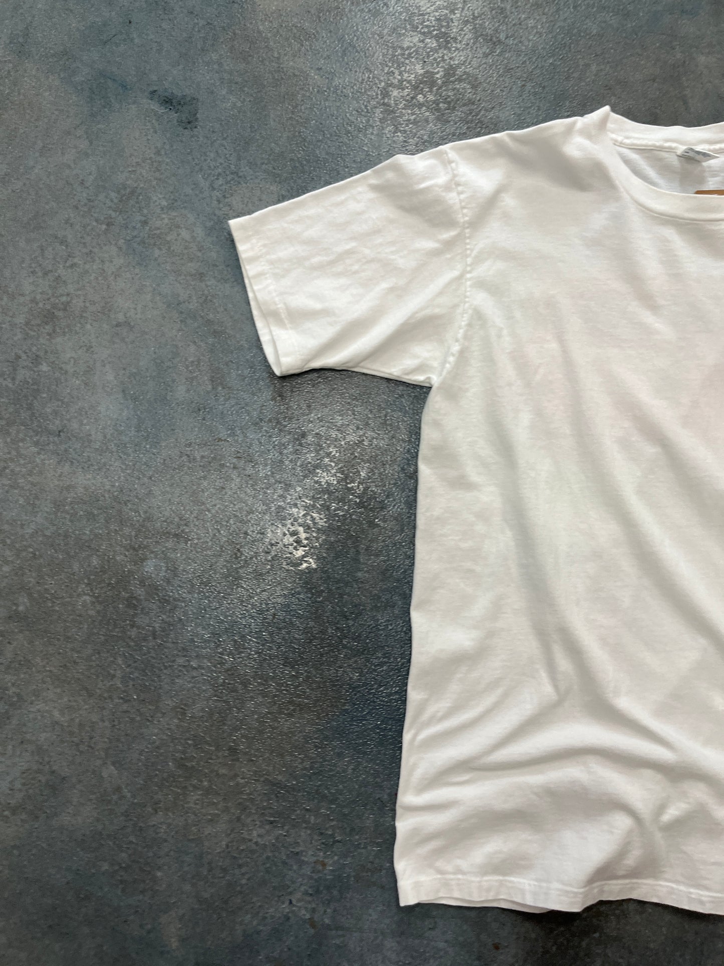 Vintage Jim Ciggarete On front pocket white T-Shirt OTF