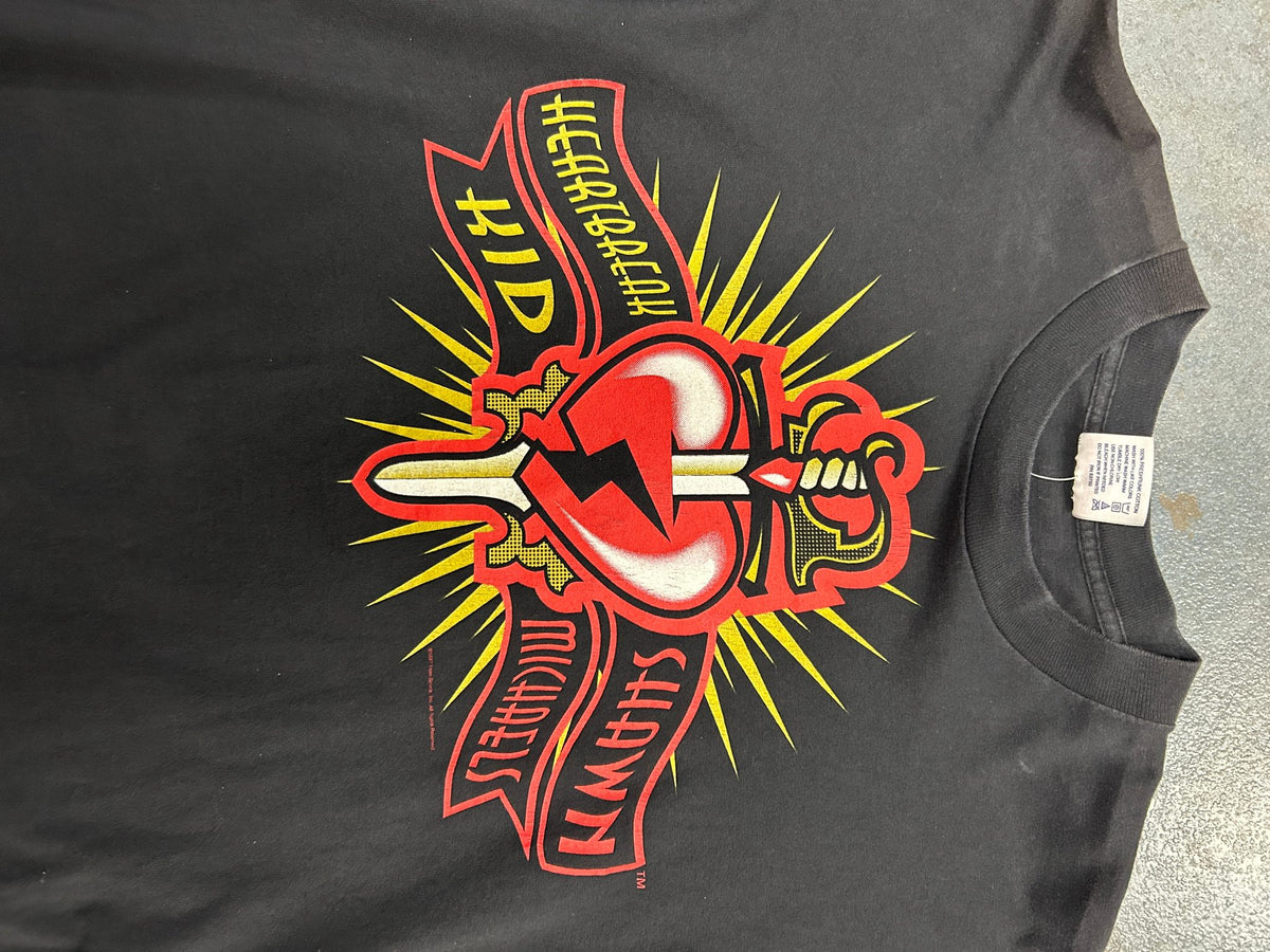 Vintage 1997 Heartbreak Kid Shawn Michaels World Wrestling Federation Black Tee