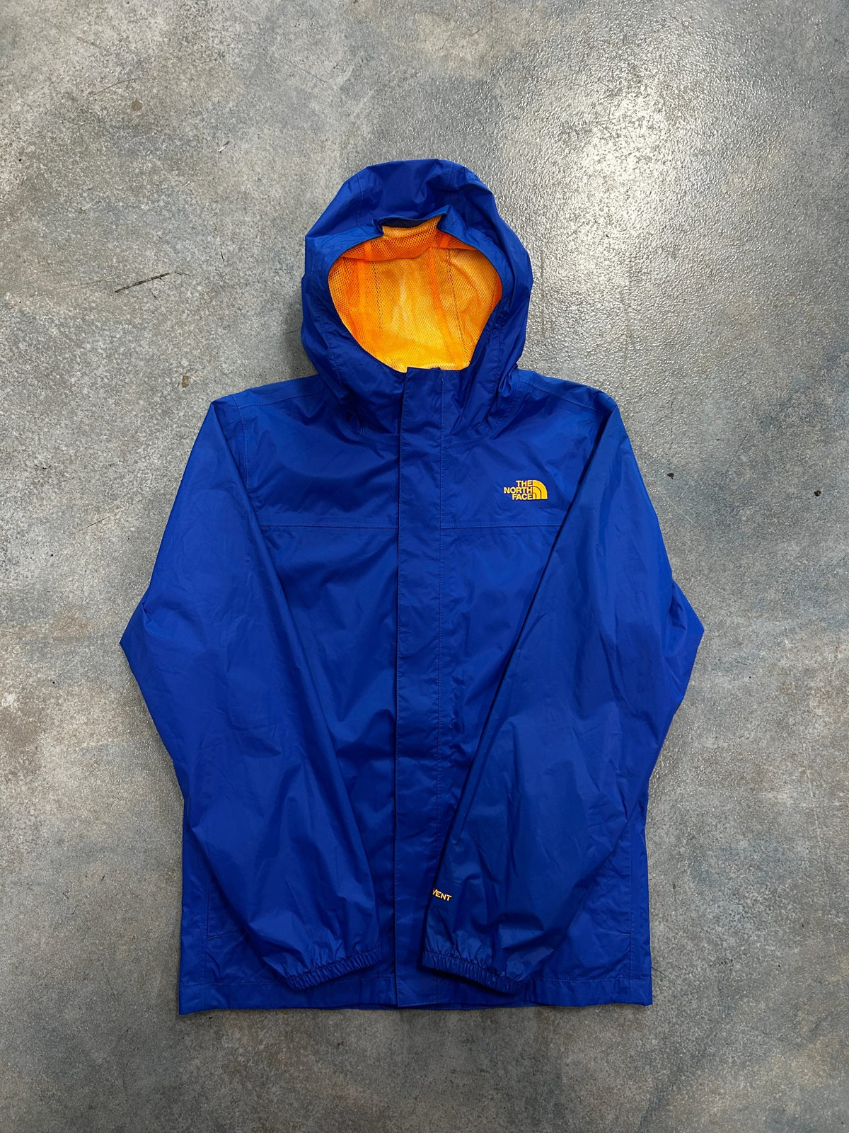 The North Face Blue Orange Lining Windbreaker
