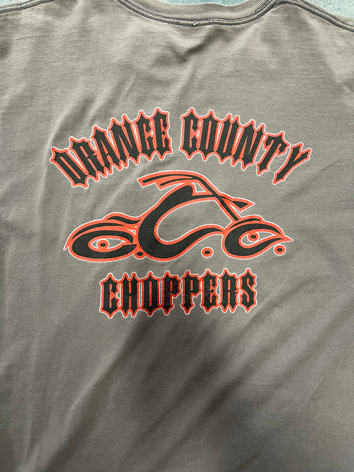 Orange County Chopper Gray Tee OTF (YC)